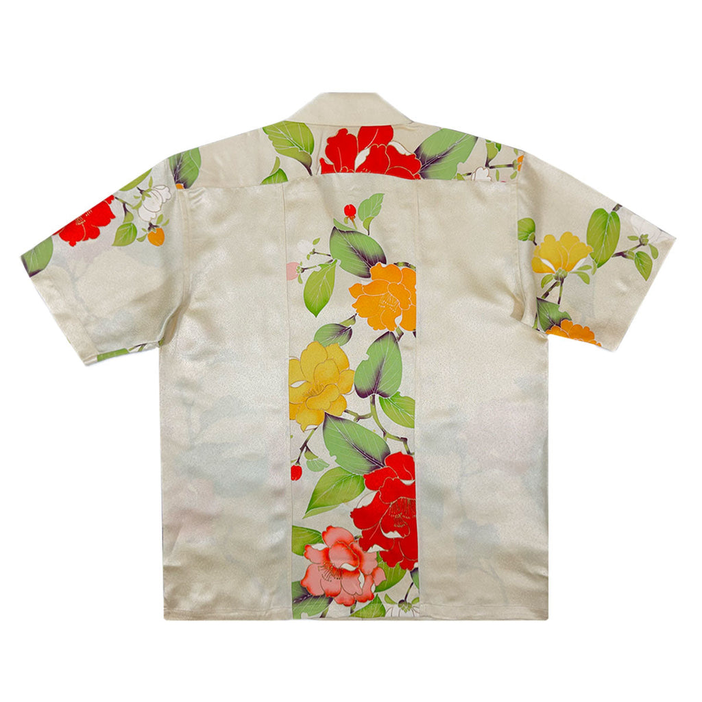 Kimono Aloha Shirt Men's L AHVN-L79