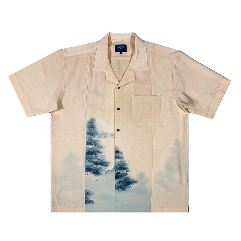 Kimono Aloha Shirt Men's L AHVN-L80