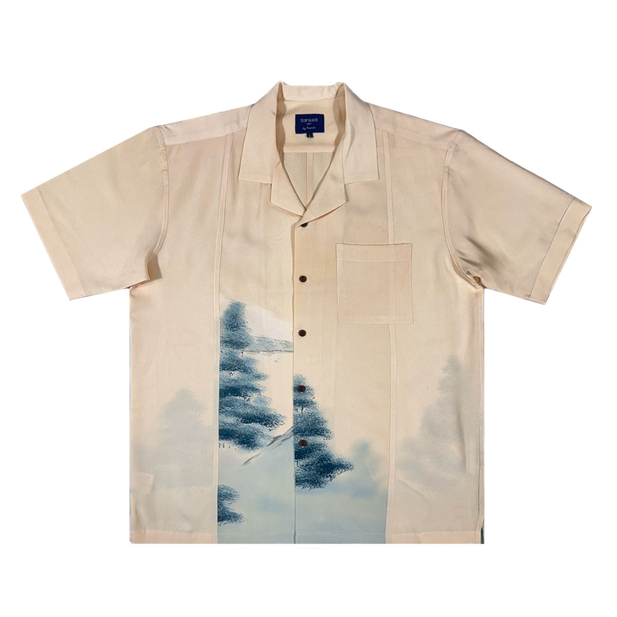 Kimono Aloha Shirt Men's L AHVN-L80