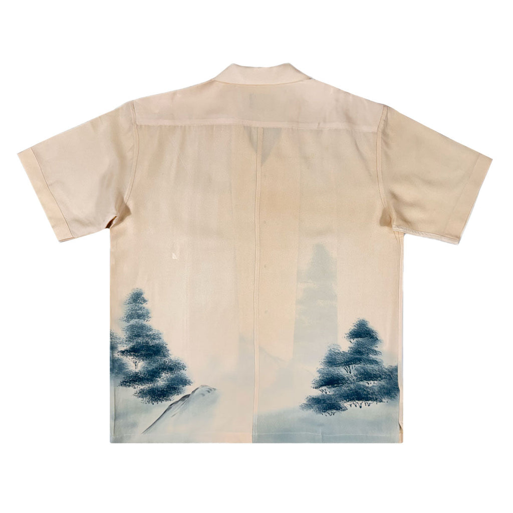 Kimono Aloha Shirt Men's L AHVN-L80