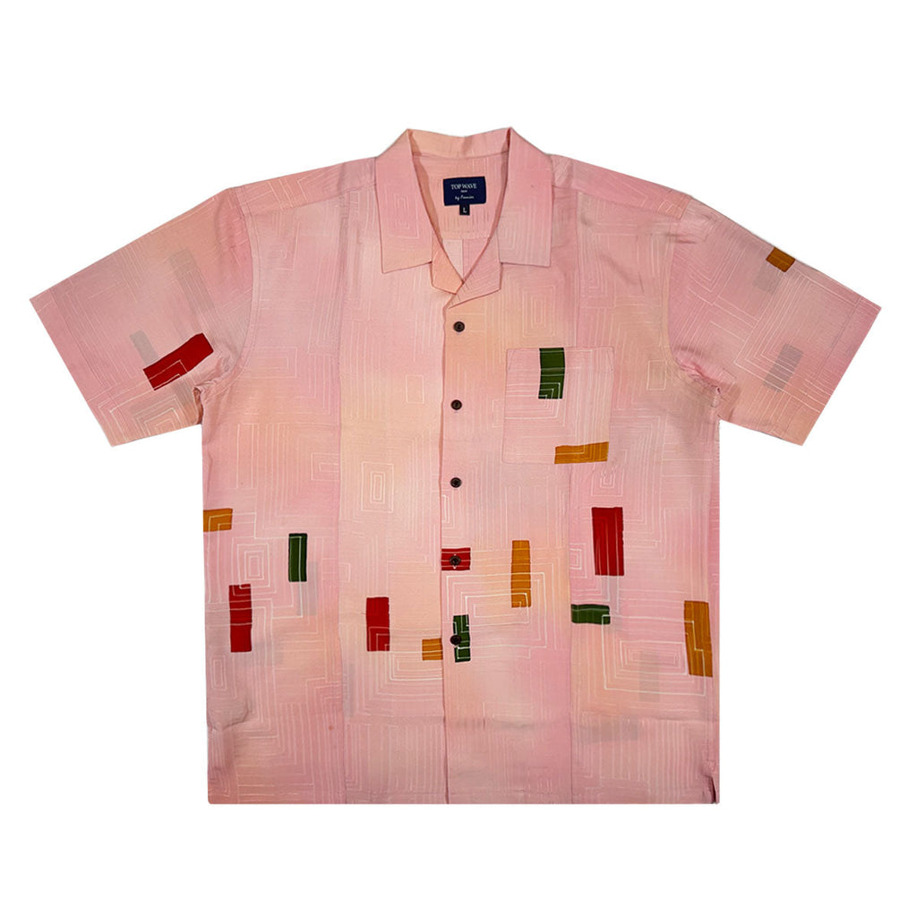 Kimono Aloha Shirt Men's L AHVN-L84
