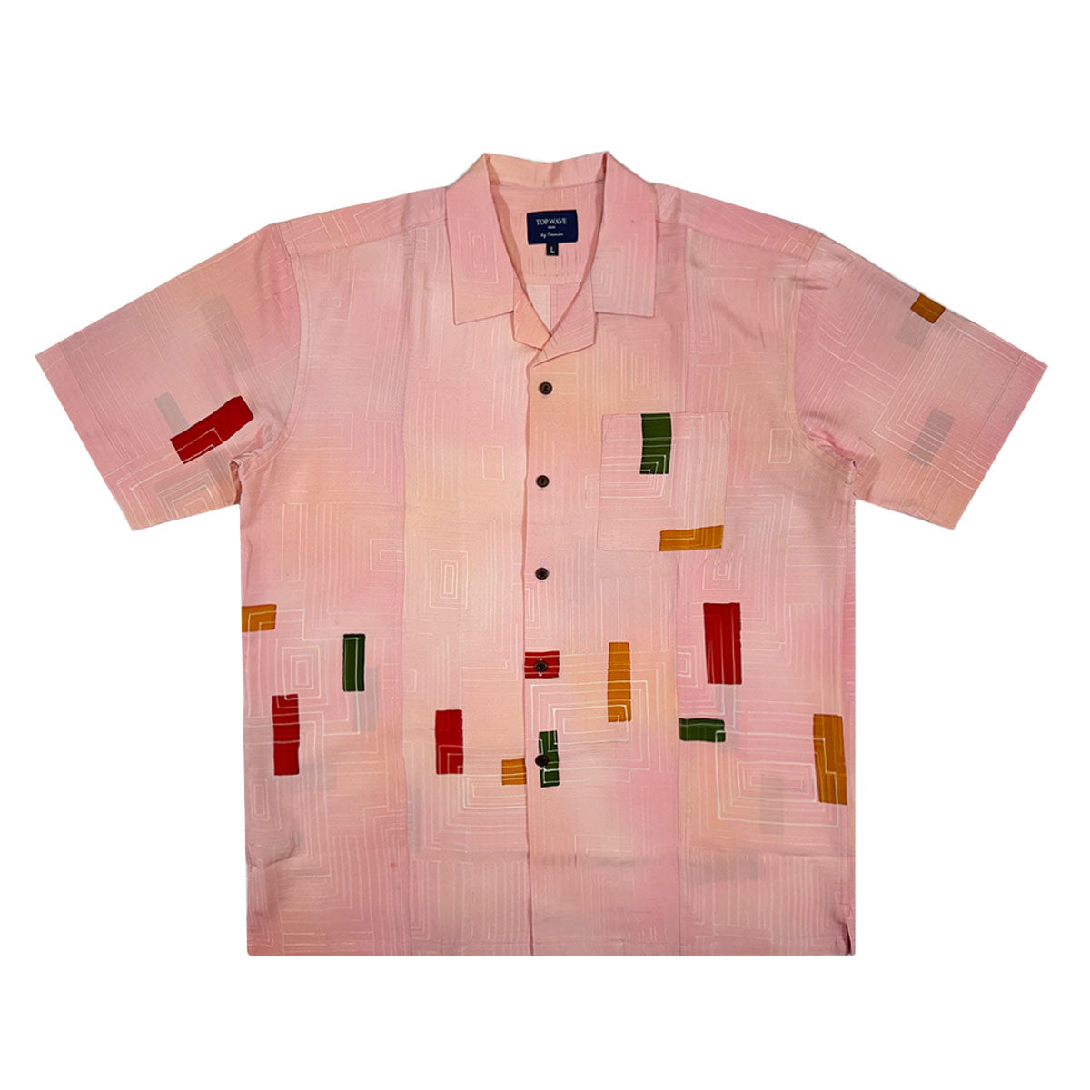 Kimono Aloha Shirt Men's L AHVN-L84