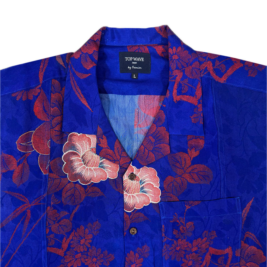 Kimono Aloha Shirt Men's L AHVN-L90