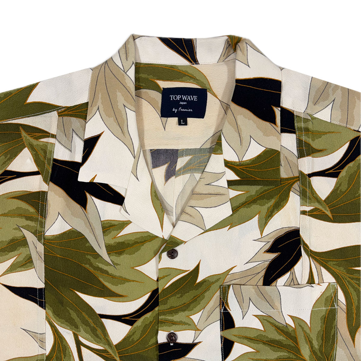 Kimono Aloha Shirt Men's L AHVN-L96