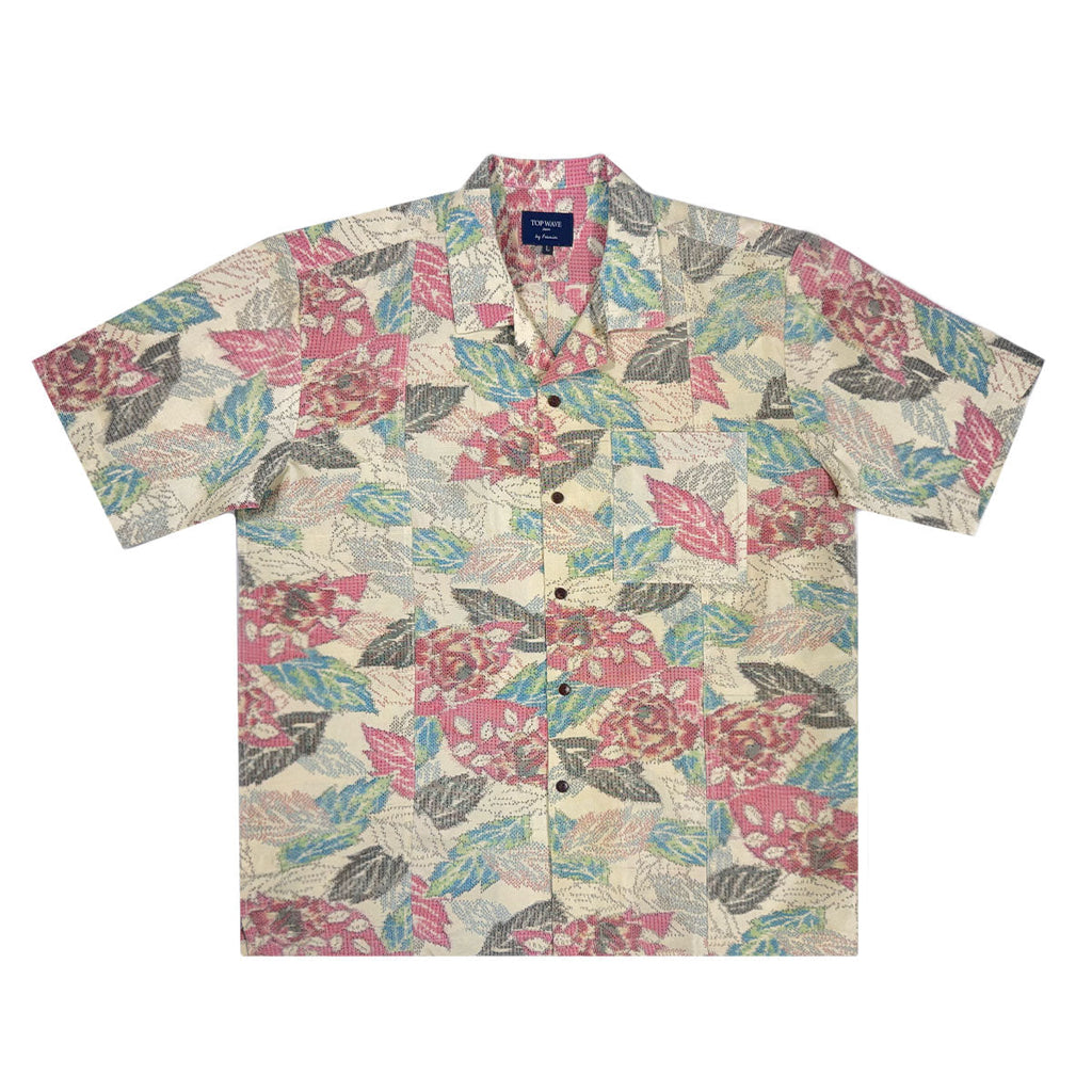 Kimono Aloha Shirt Men's L AHVN-L99