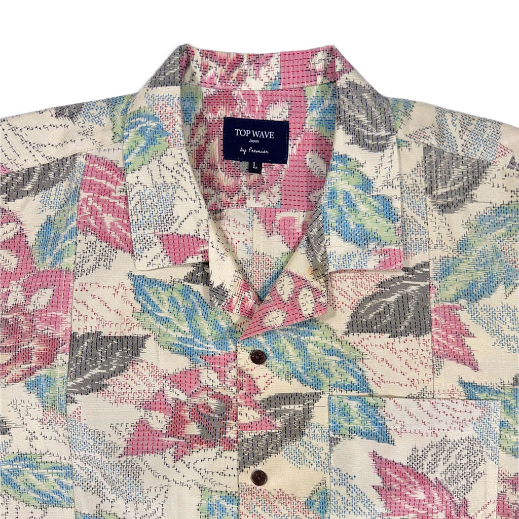 Kimono Aloha Shirt Men's L AHVN-L99