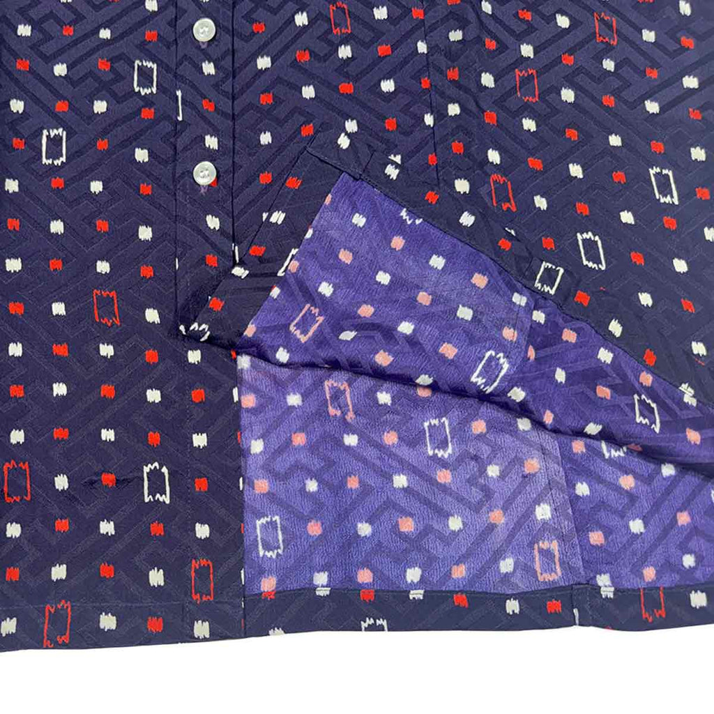 Kimono Button-Down Shirt Men's XL BDVN-XL84