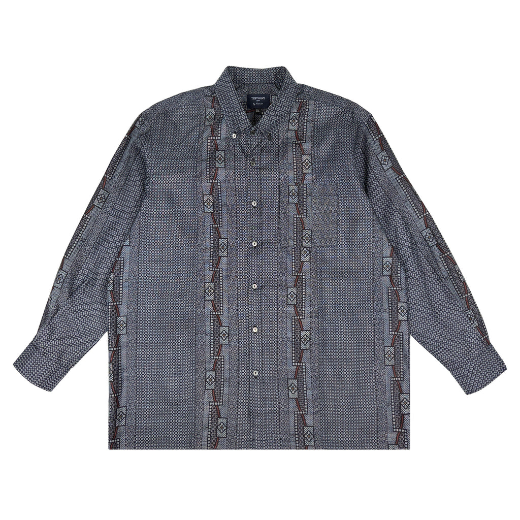 Kimono Long-Sleeve Shirt Men's XL LSVN-XL01