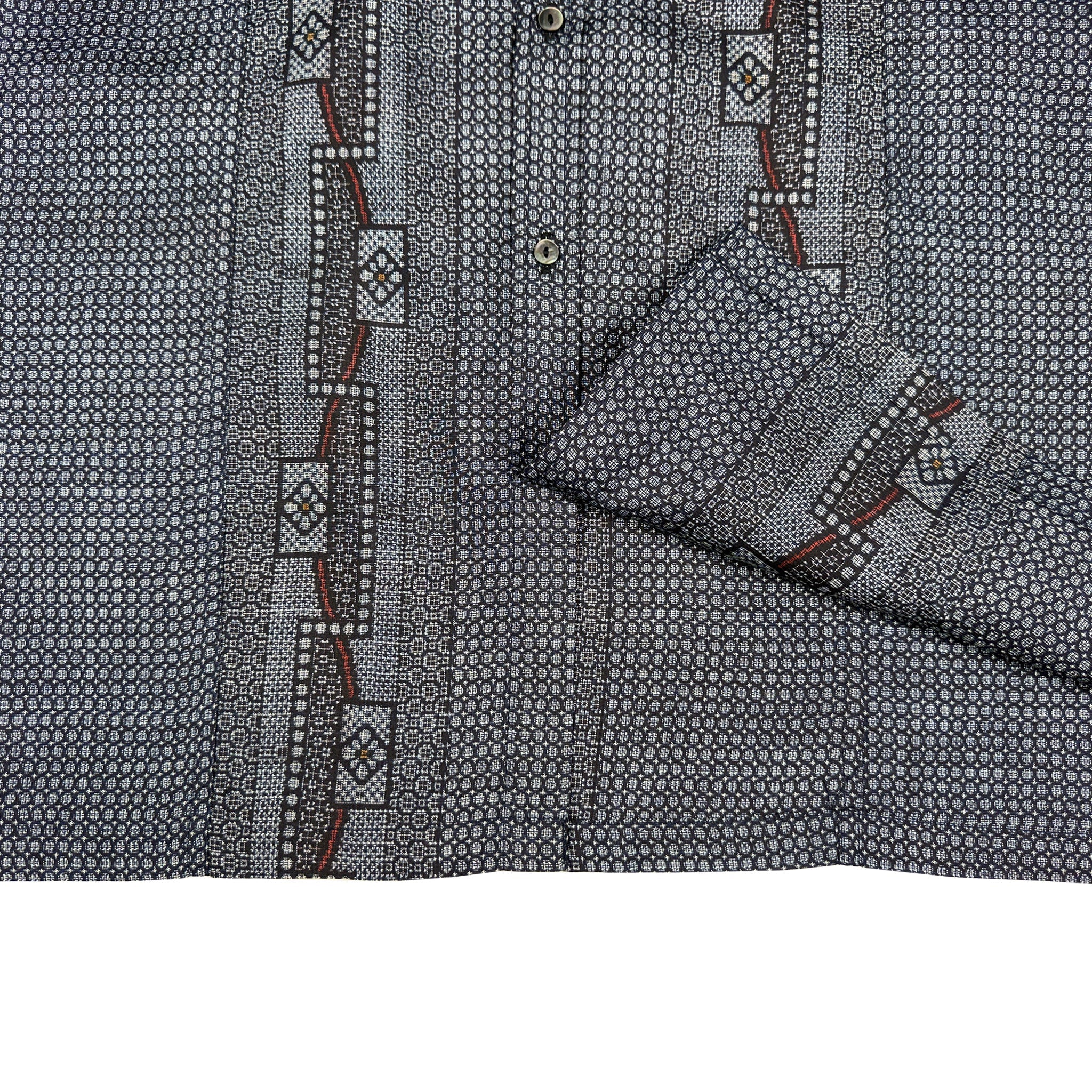 Kimono Long-Sleeve Shirt Men's XL LSVN-XL01