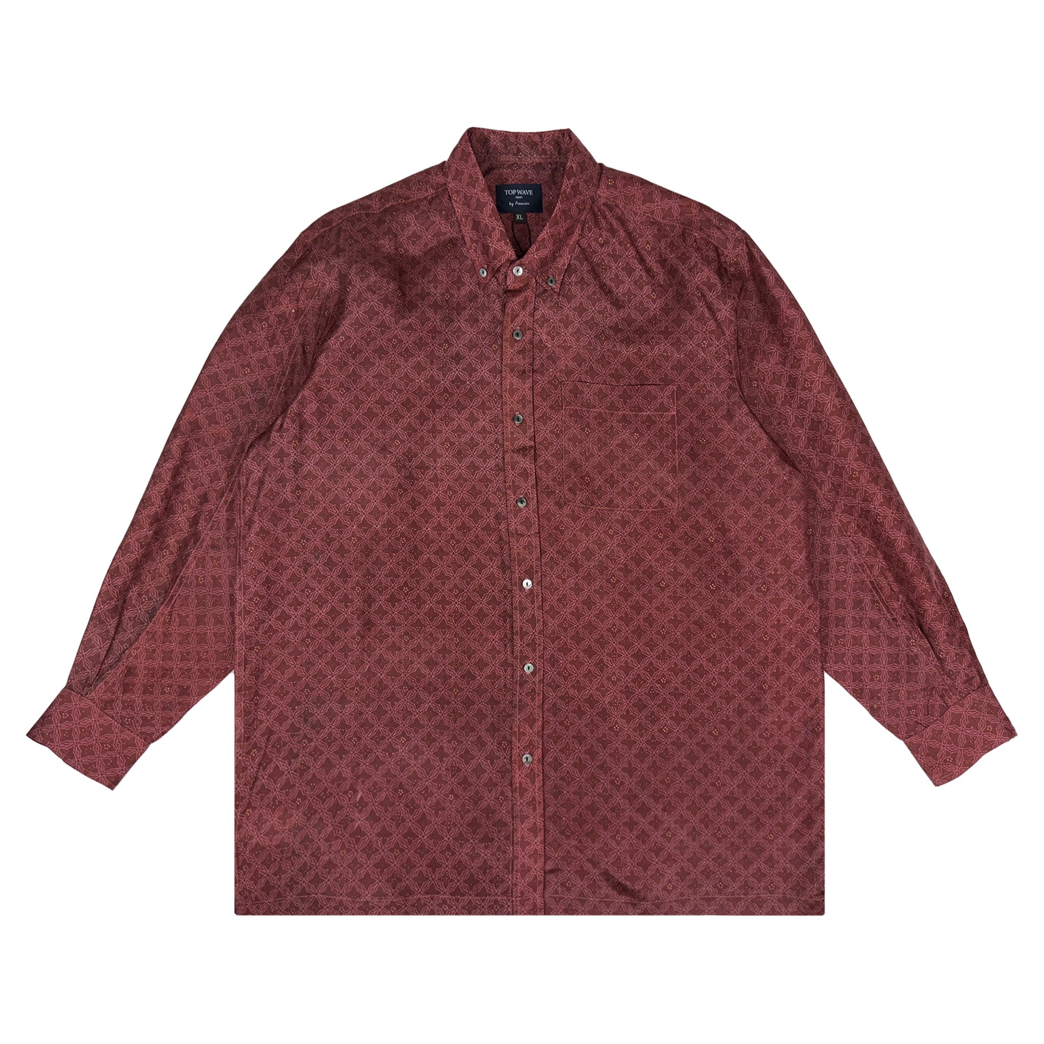 Kimono Long-Sleeve Shirt Men's XL LSVN-XL04