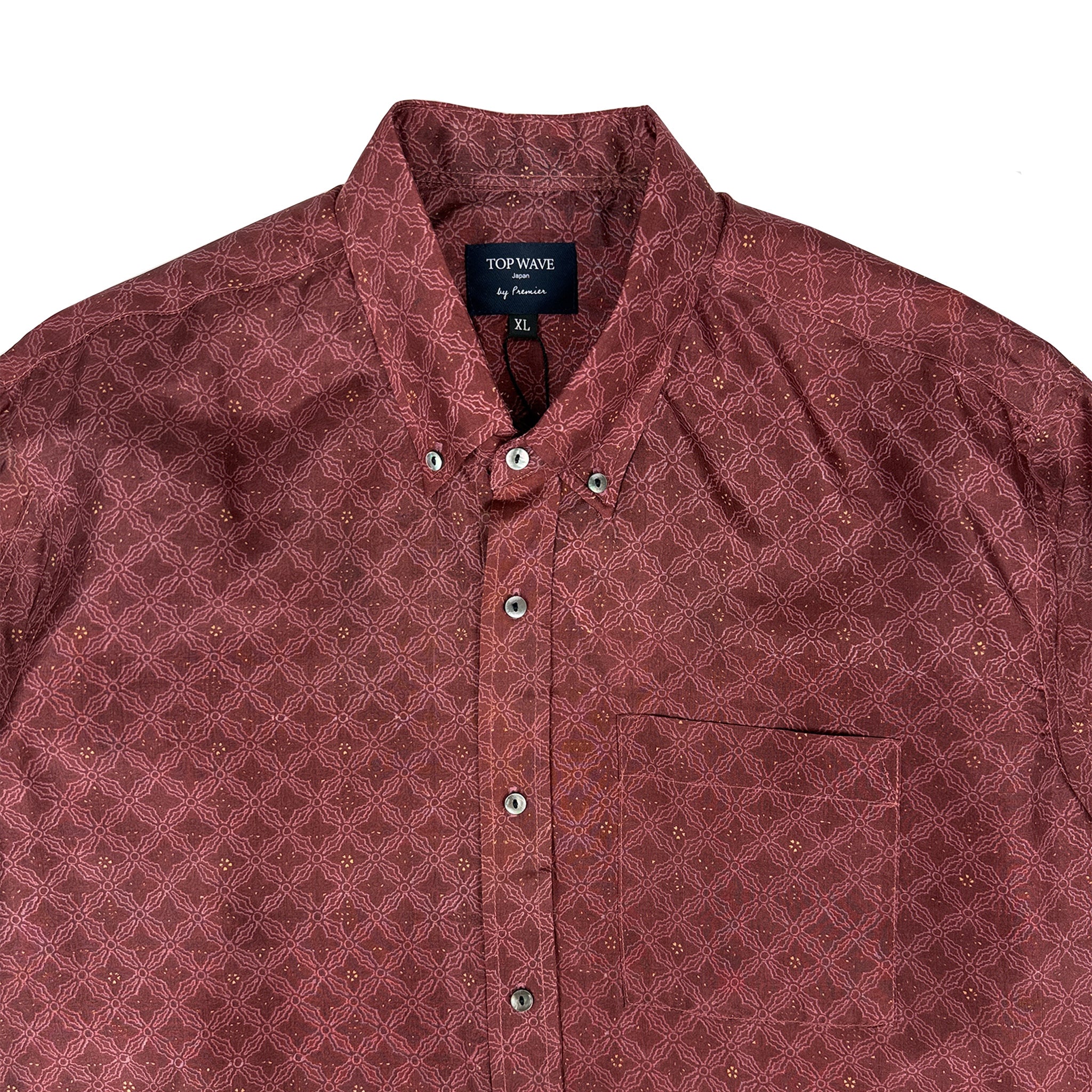 Kimono Long-Sleeve Shirt Men's XL LSVN-XL04