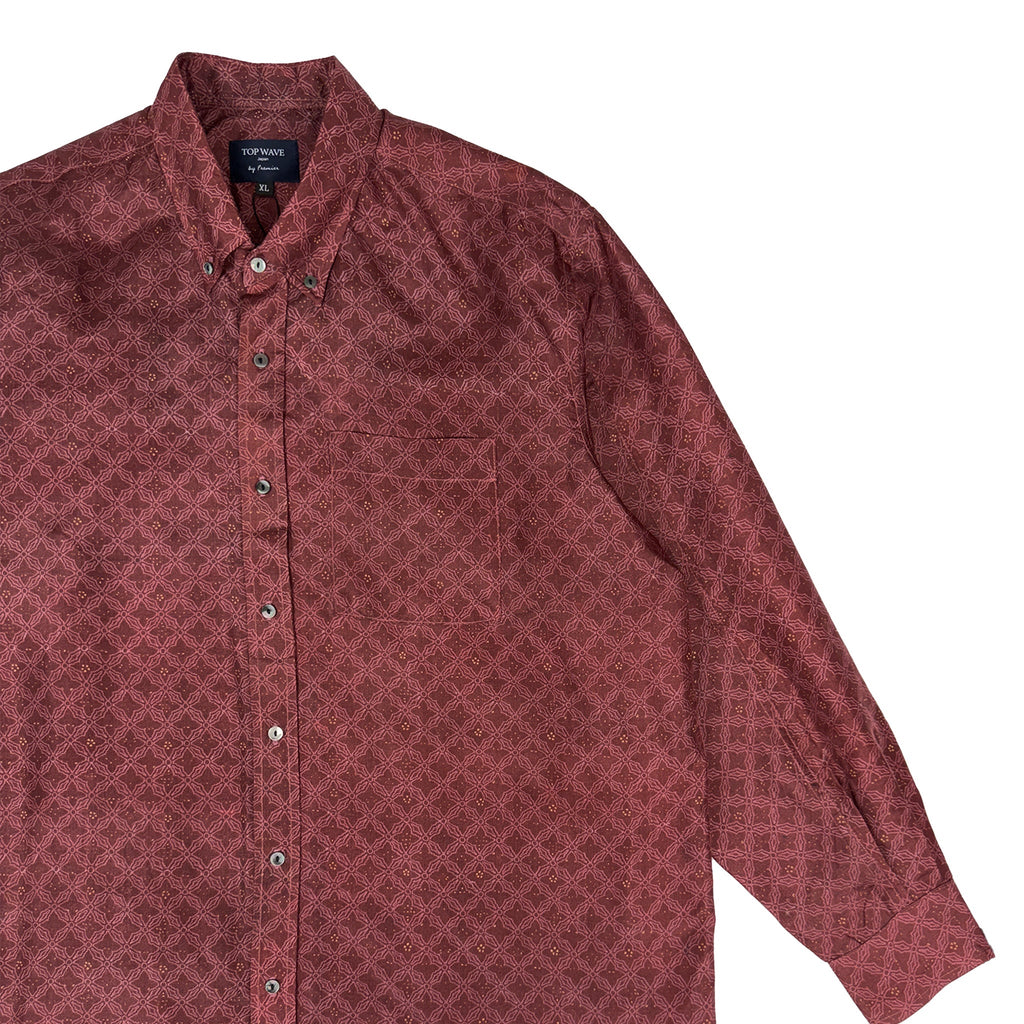 Kimono Long-Sleeve Shirt Men's XL LSVN-XL04