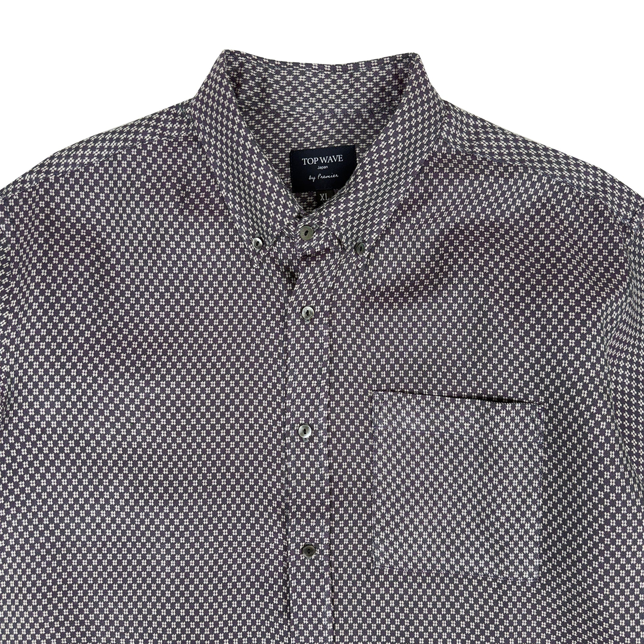 Kimono Long-Sleeve Shirt Men's XL LSVN-XL05