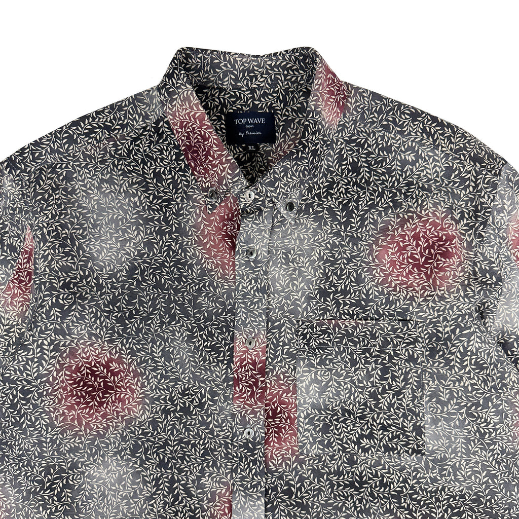 Kimono Long-Sleeve Shirt Men's XL LSVN-XL06