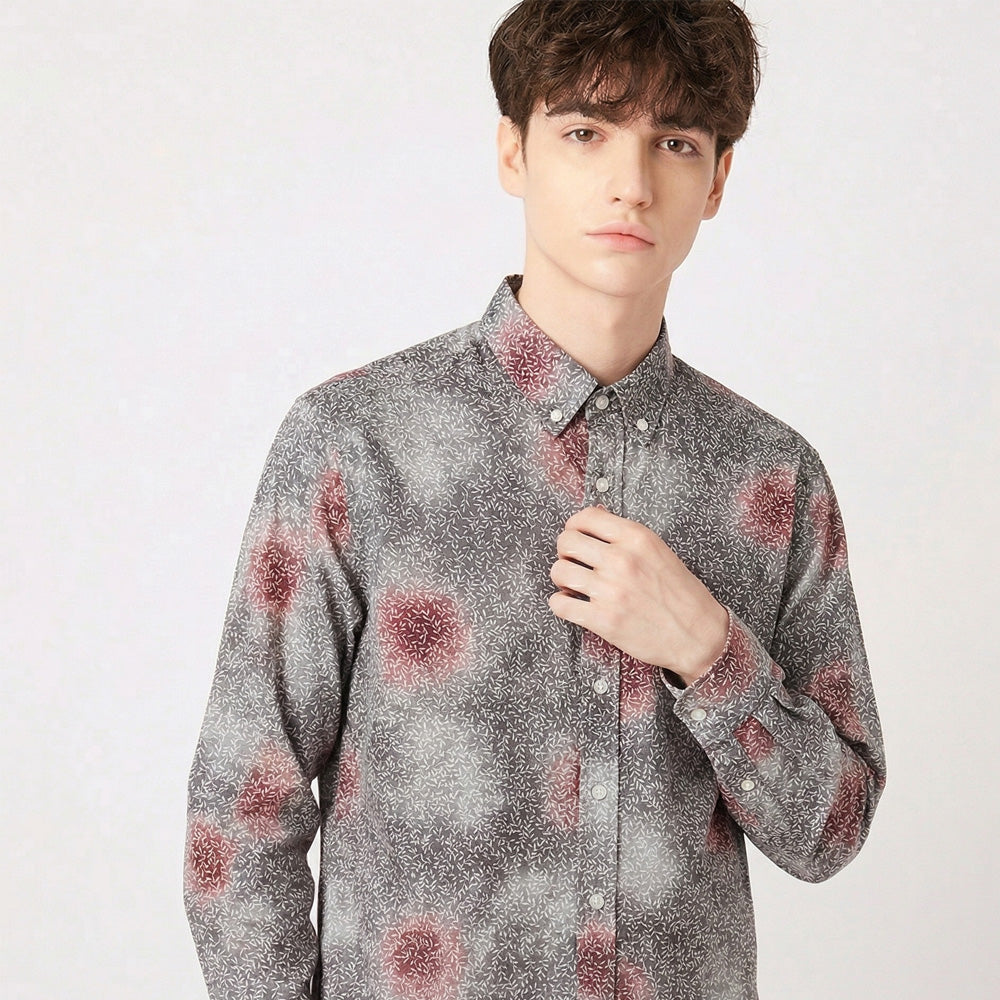 Kimono Long-Sleeve Shirt Men's XL LSVN-XL06