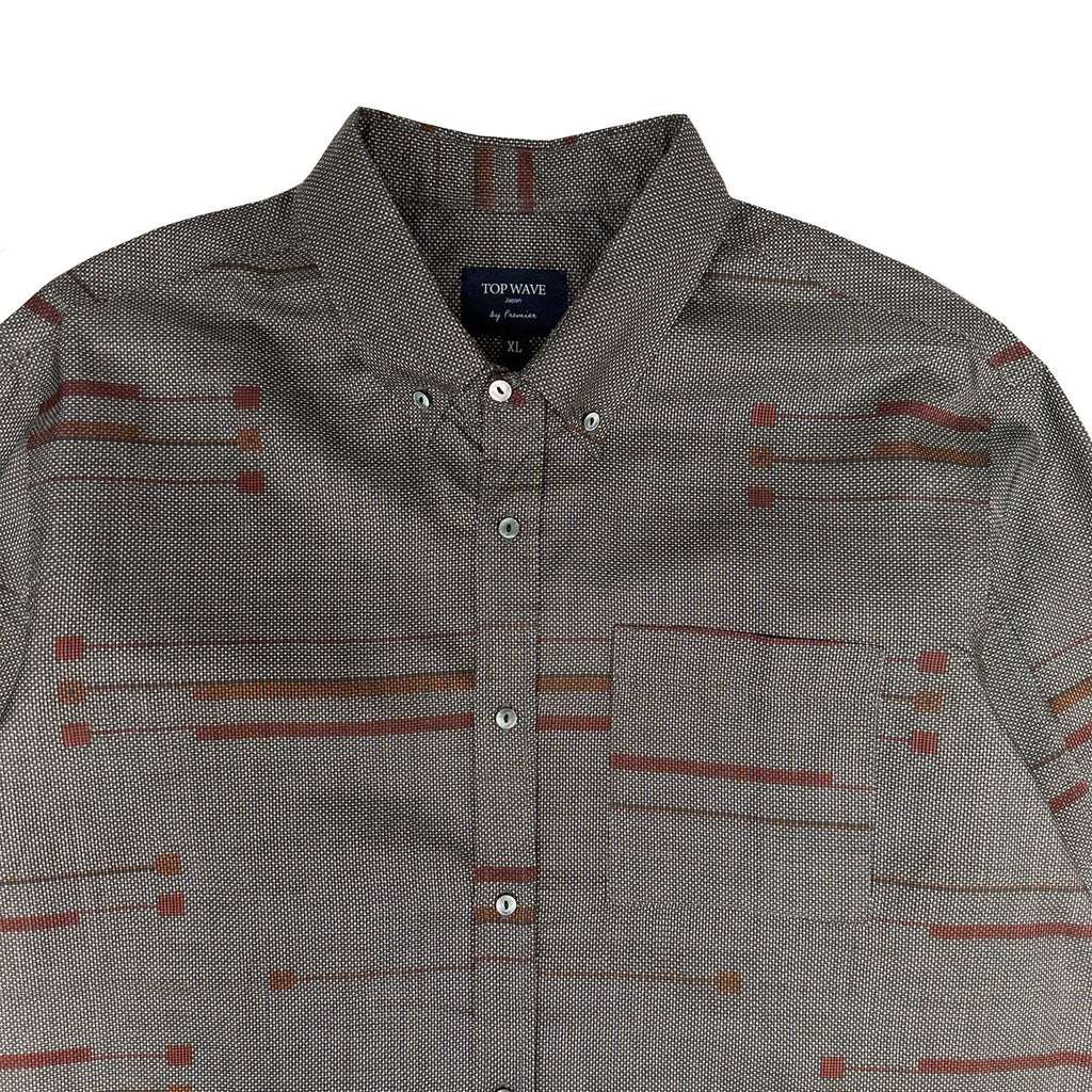 Kimono Long-Sleeve Shirt Men's XL LSVN-XL08