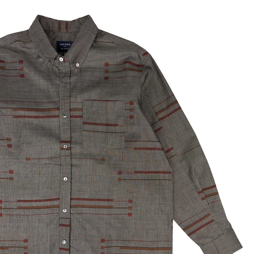 Kimono Long-Sleeve Shirt Men's XL LSVN-XL08