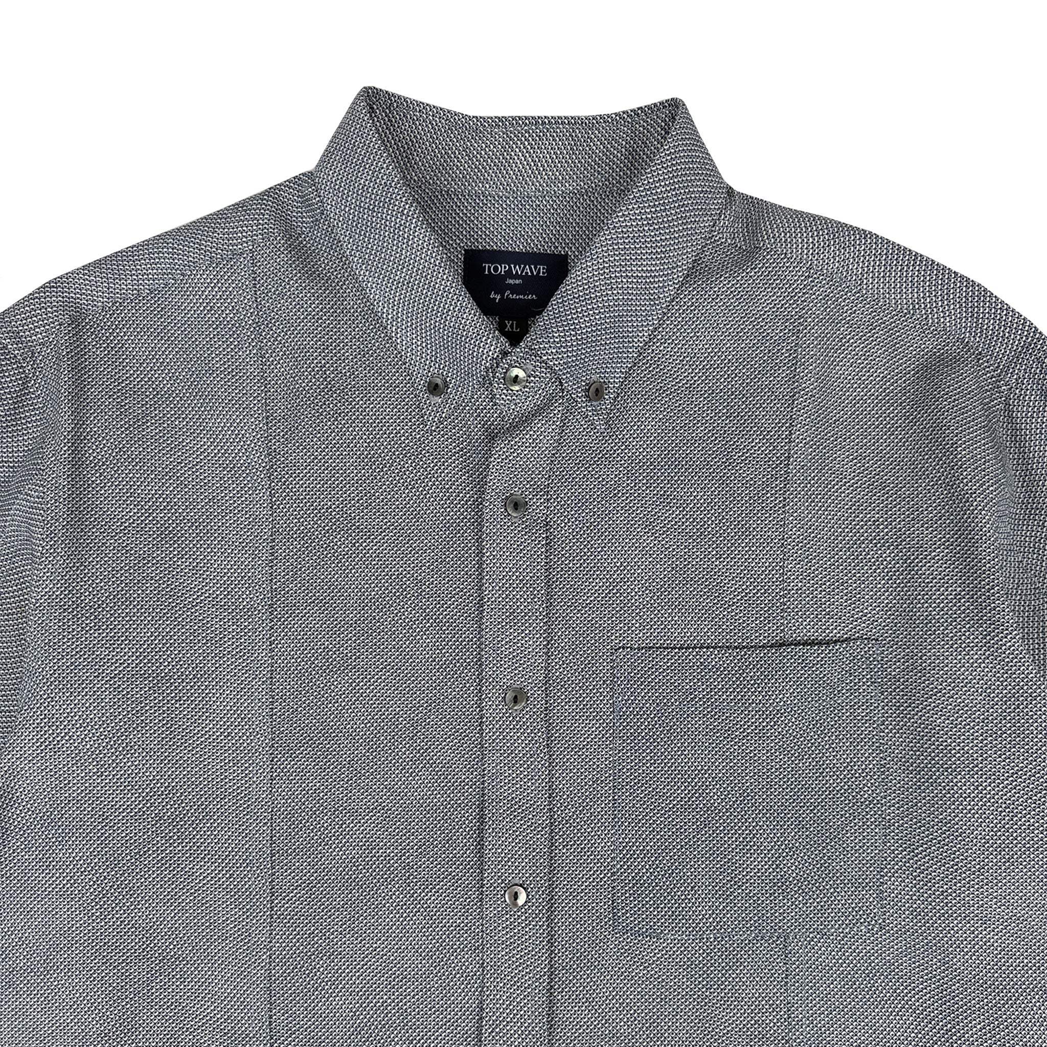 Kimono Long-Sleeve Shirt Men's XL LSVN-XL09