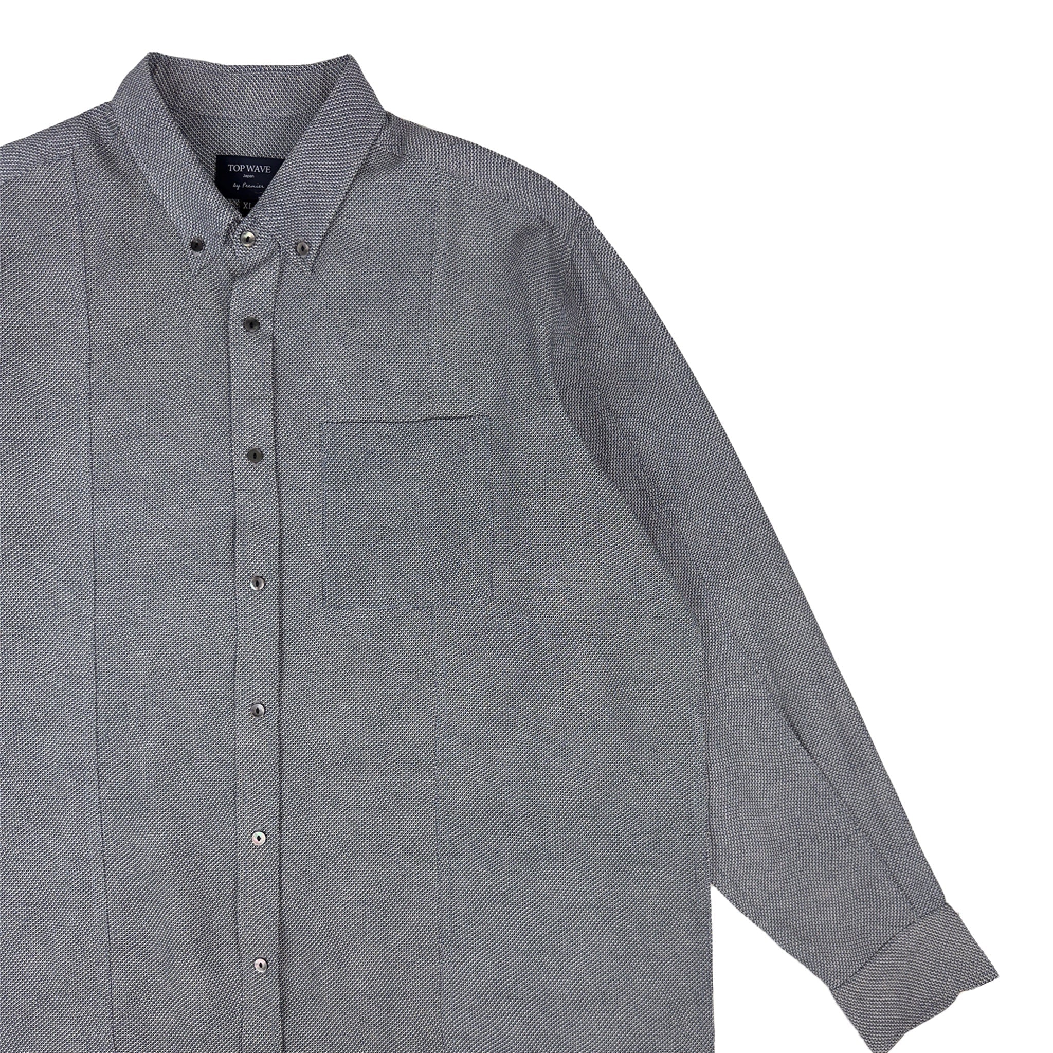 Kimono Long-Sleeve Shirt Men's XL LSVN-XL09