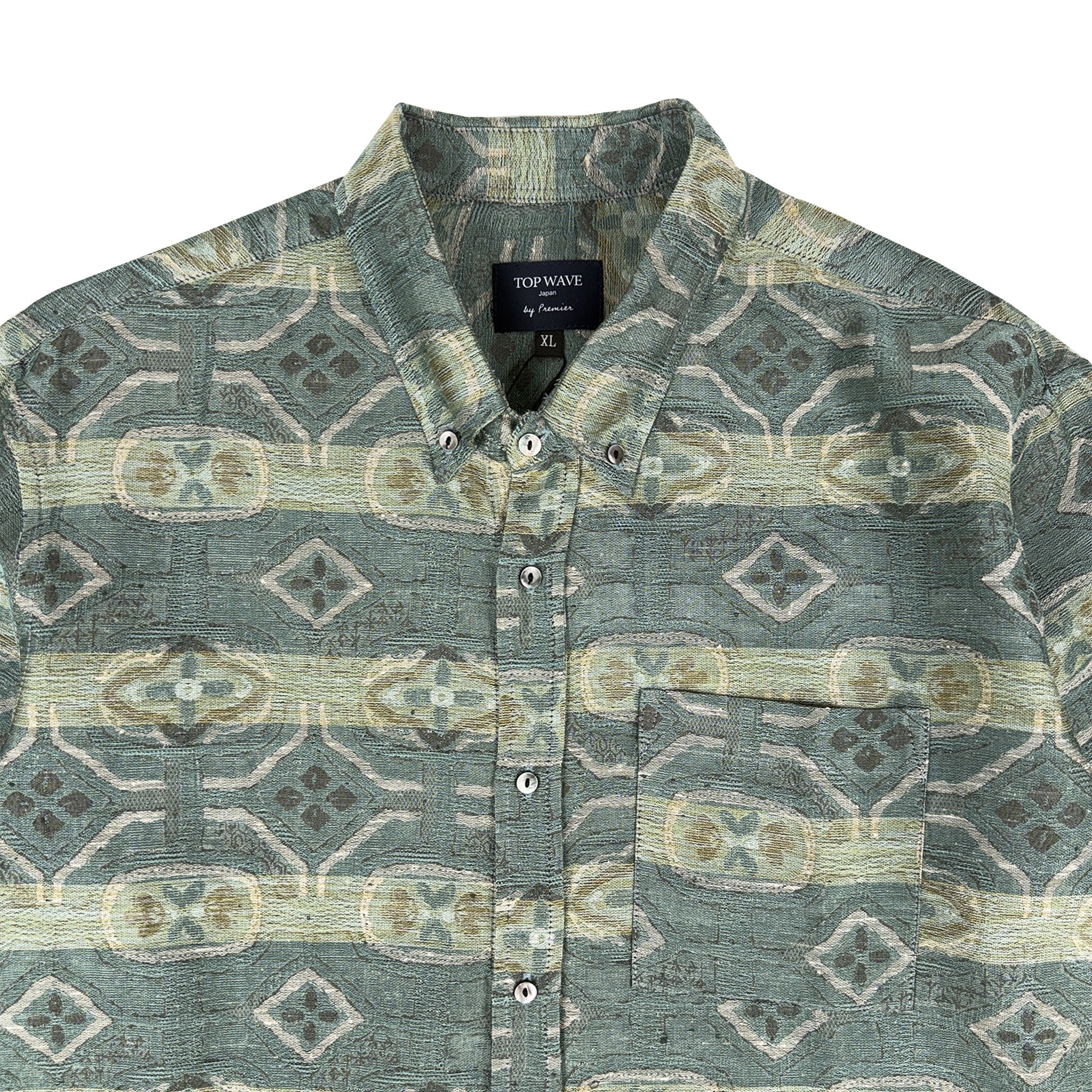 Kimono Long-Sleeve Shirt Men's XL LSVN-XL12