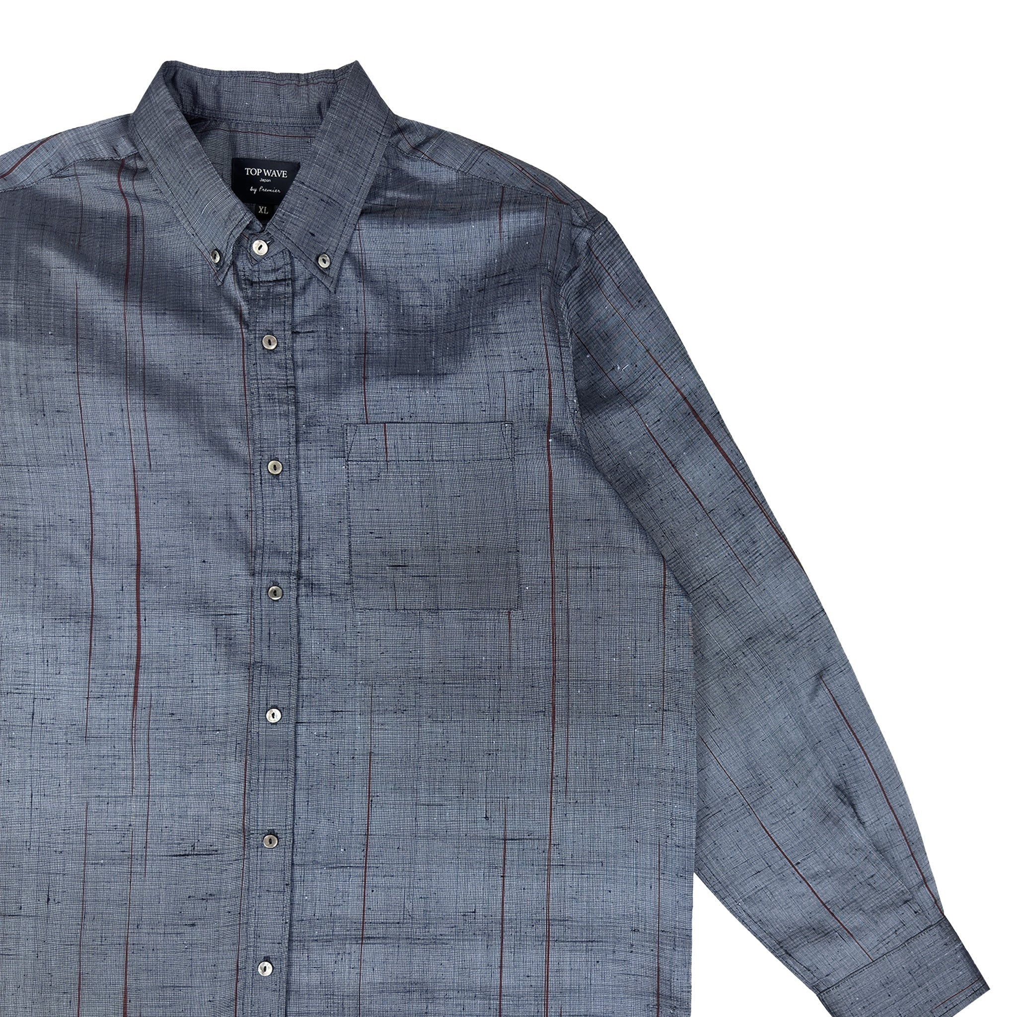 Kimono Long-Sleeve Shirt Men's XL LSVN-XL13