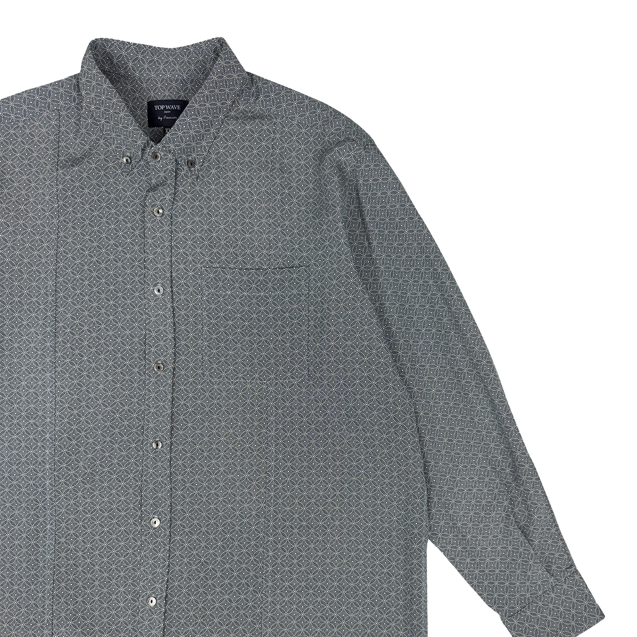 Kimono Long-Sleeve Shirt Men's XL LSVN-XL14