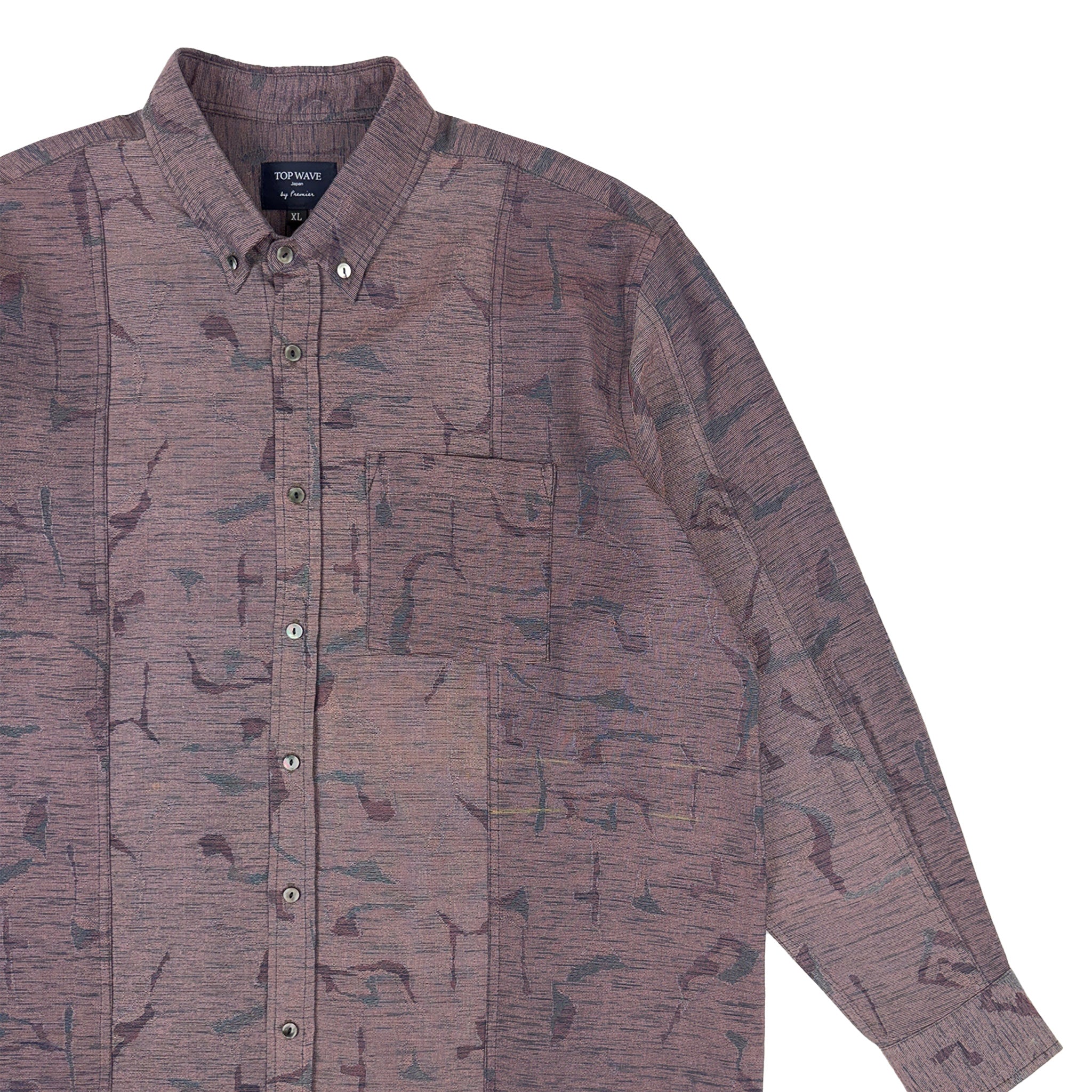 Kimono Long-Sleeve Shirt Men's XL LSVN-XL16