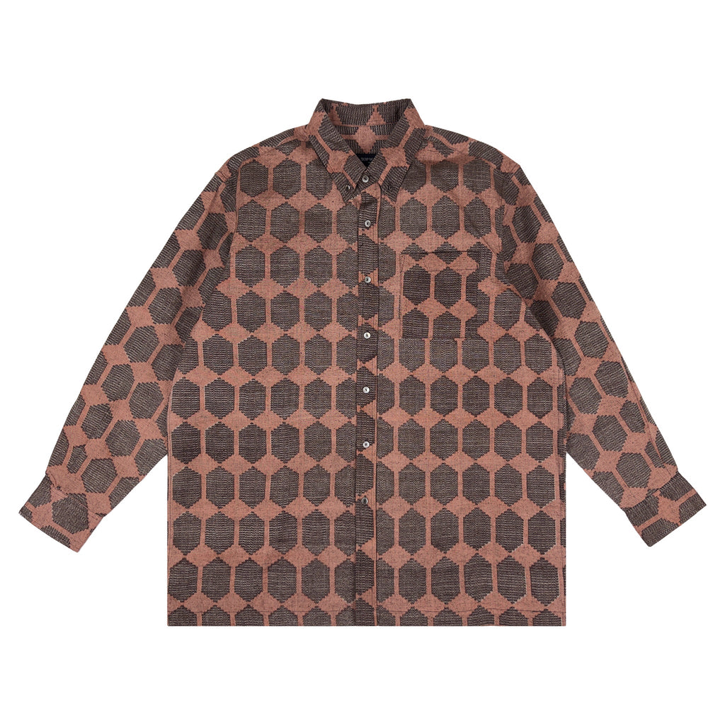 Kimono Long-Sleeve Shirt Men's XL LSVN-XL17
