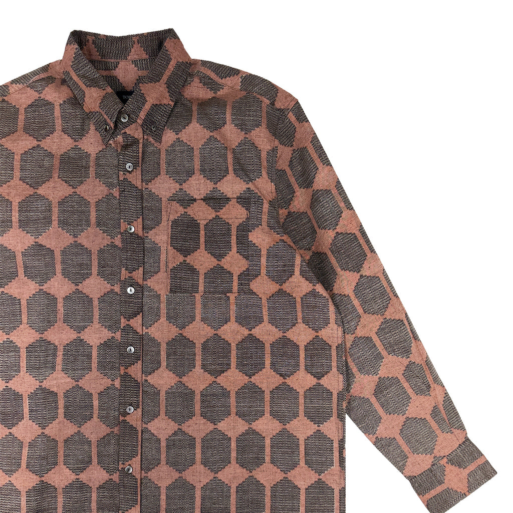Kimono Long-Sleeve Shirt Men's XL LSVN-XL17