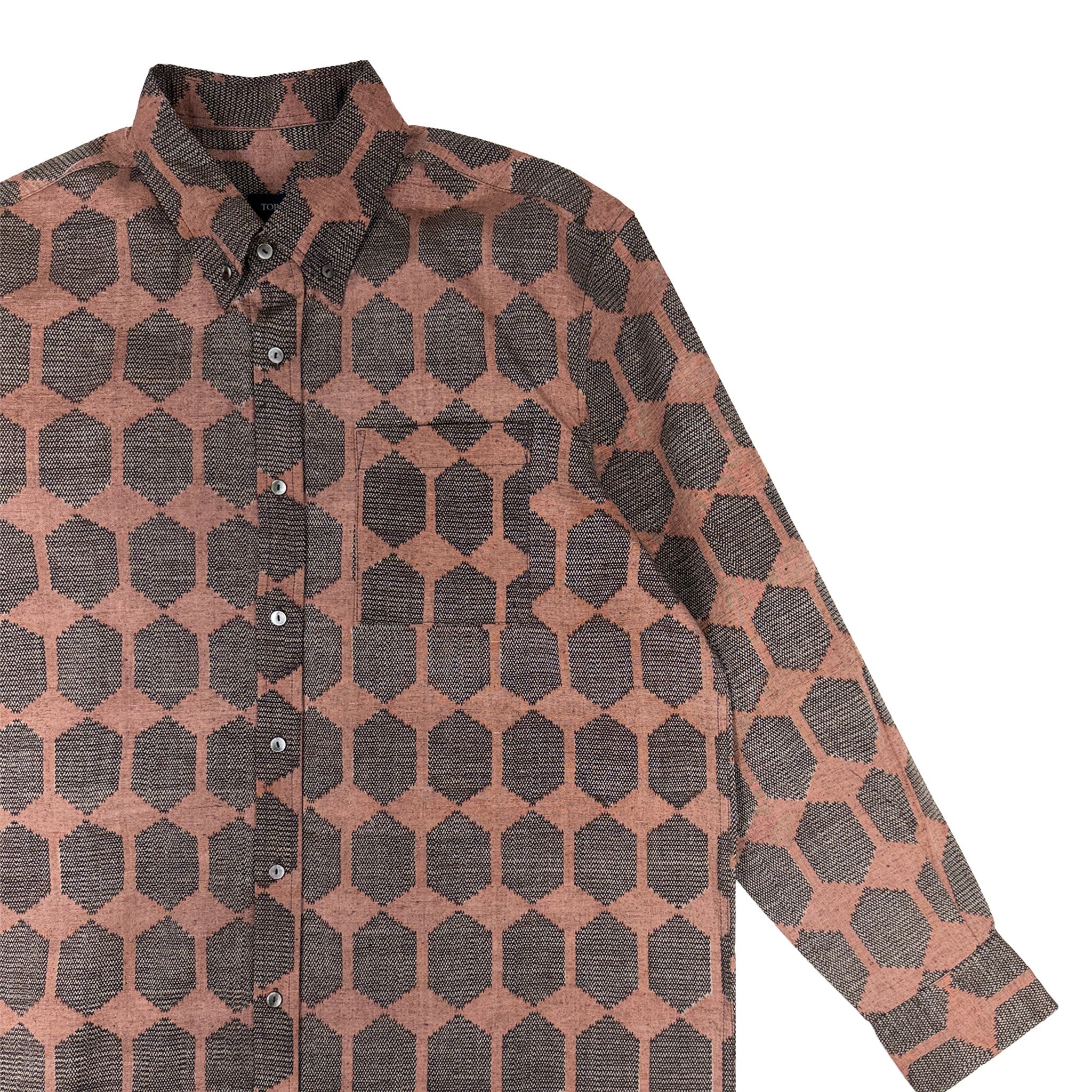 Kimono Long-Sleeve Shirt Men's XL LSVN-XL17