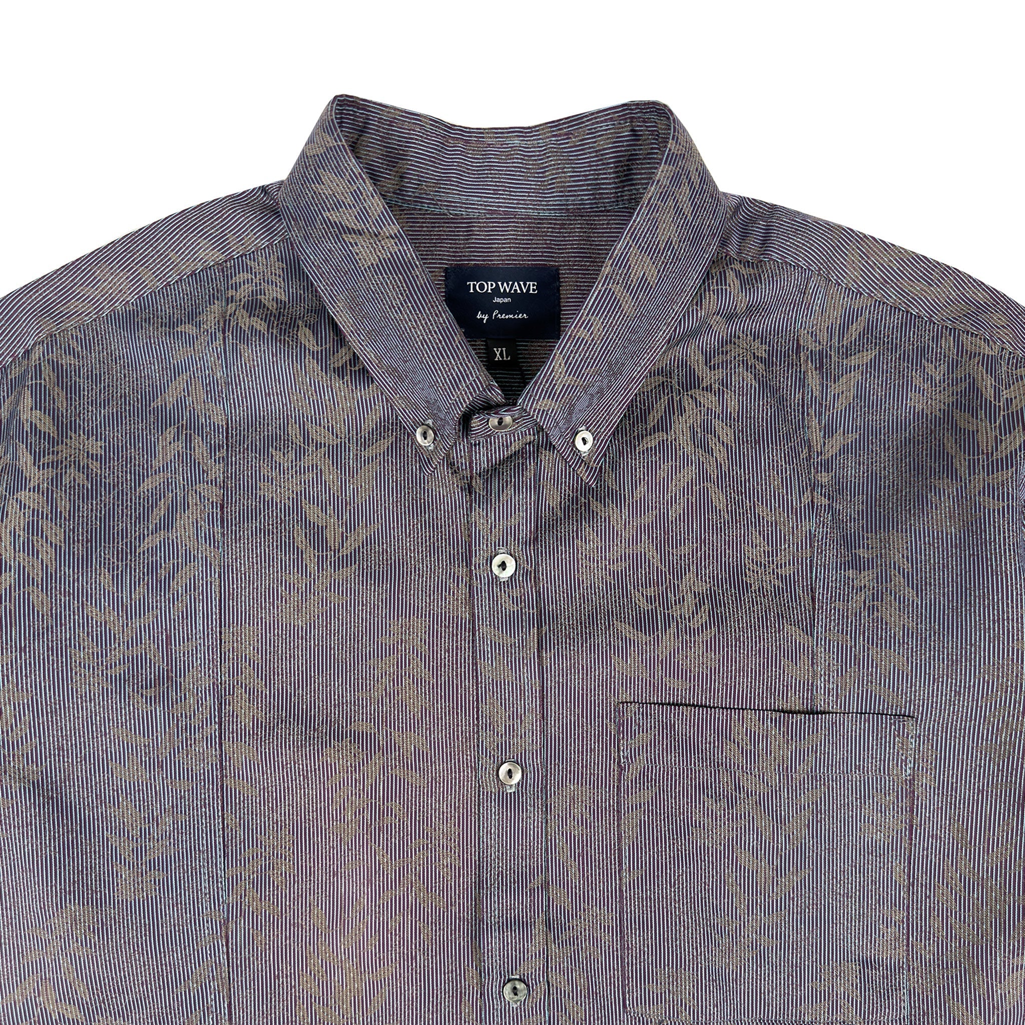 Kimono Long-Sleeve Shirt Men's XL LSVN-XL19