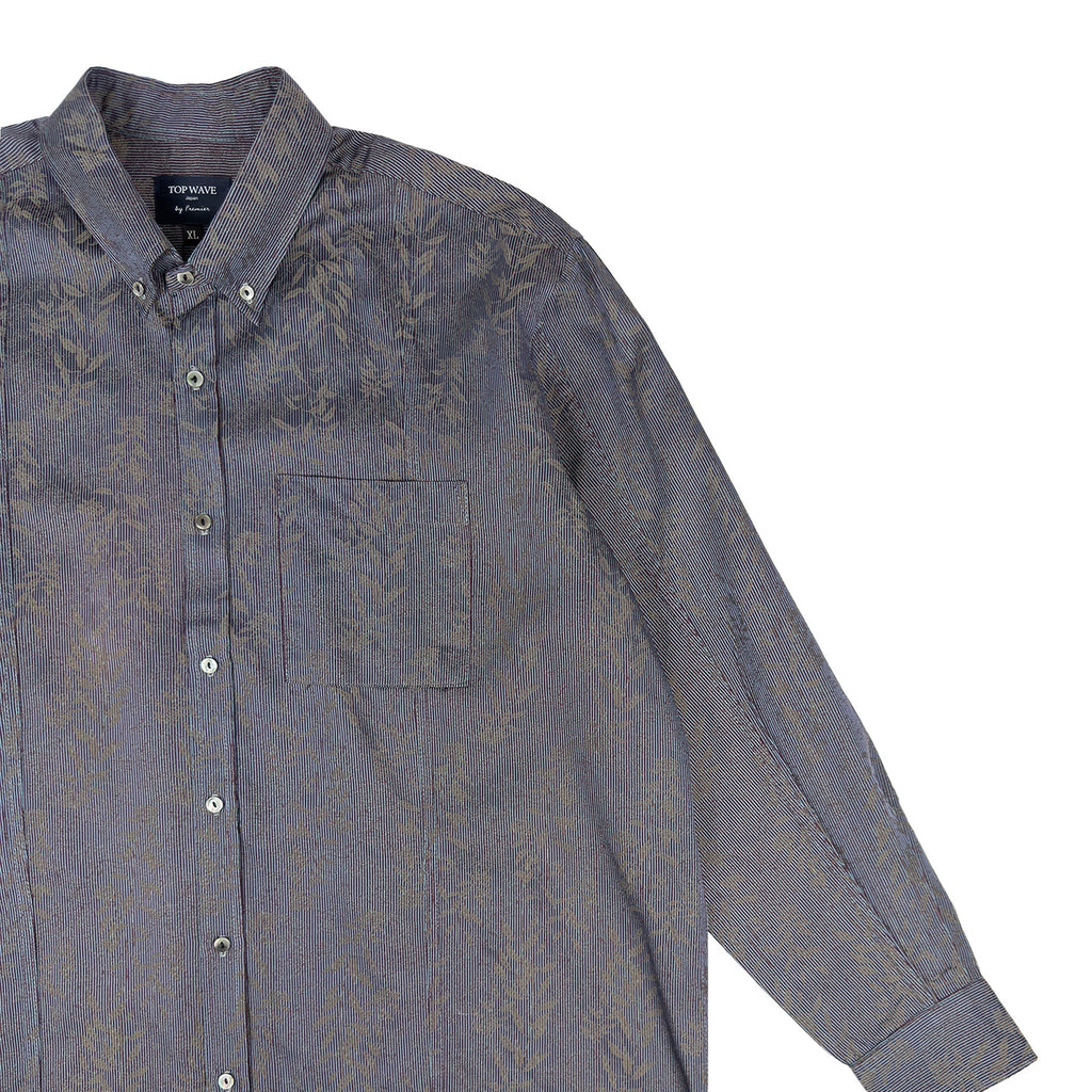 Kimono Long-Sleeve Shirt Men's XL LSVN-XL19