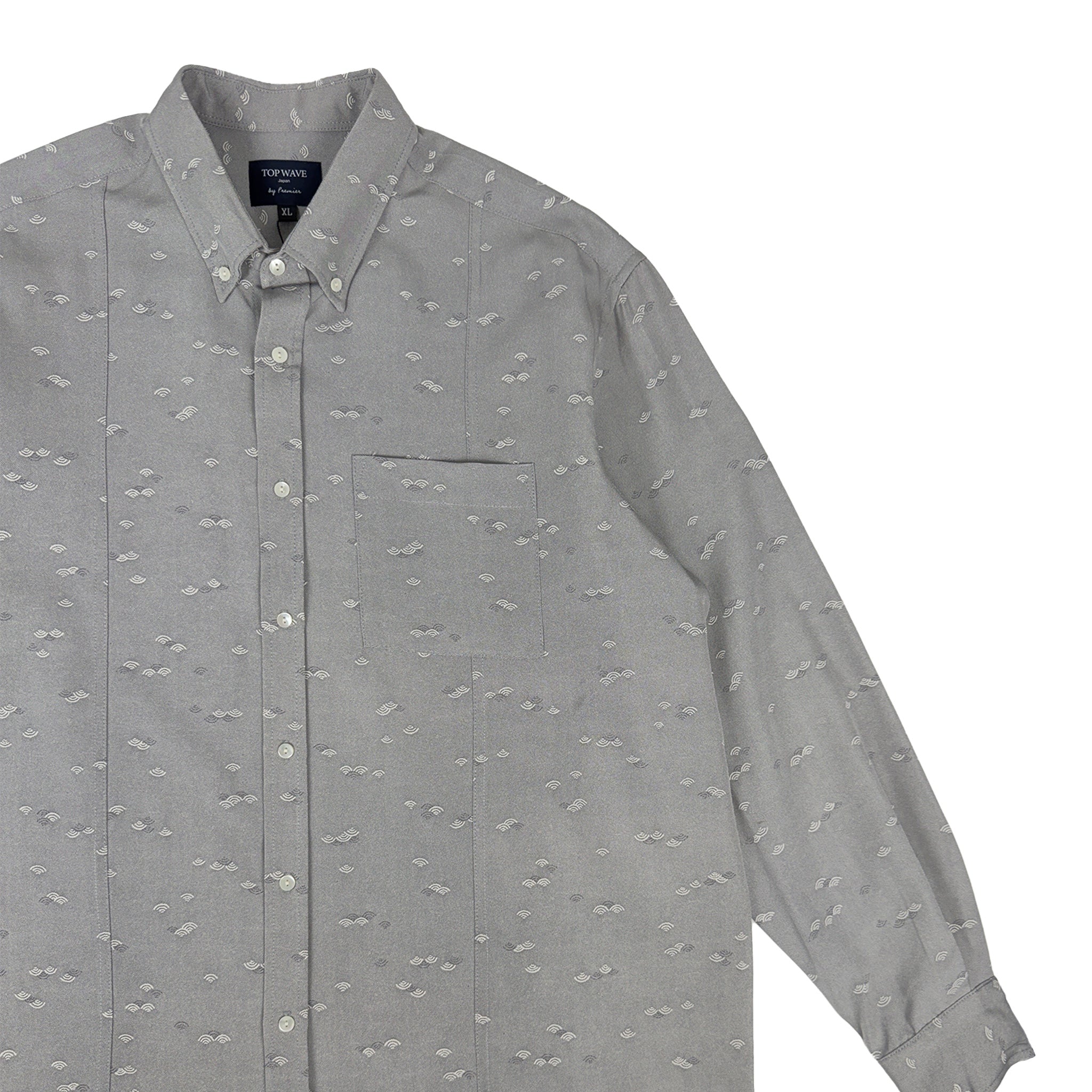 Kimono Long-Sleeve Shirt Men's XL LSVN-XL20