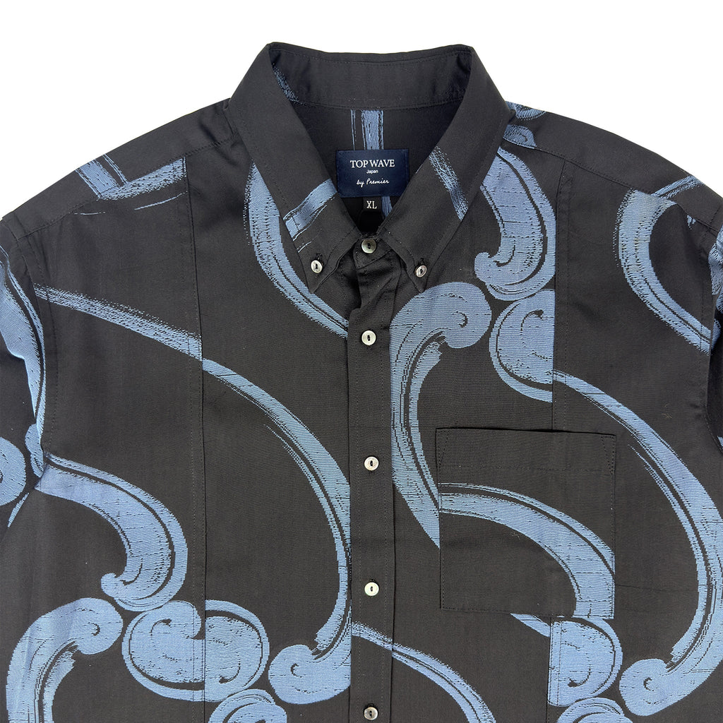Kimono Long-Sleeve Shirt Men's XL LSVN-XL22