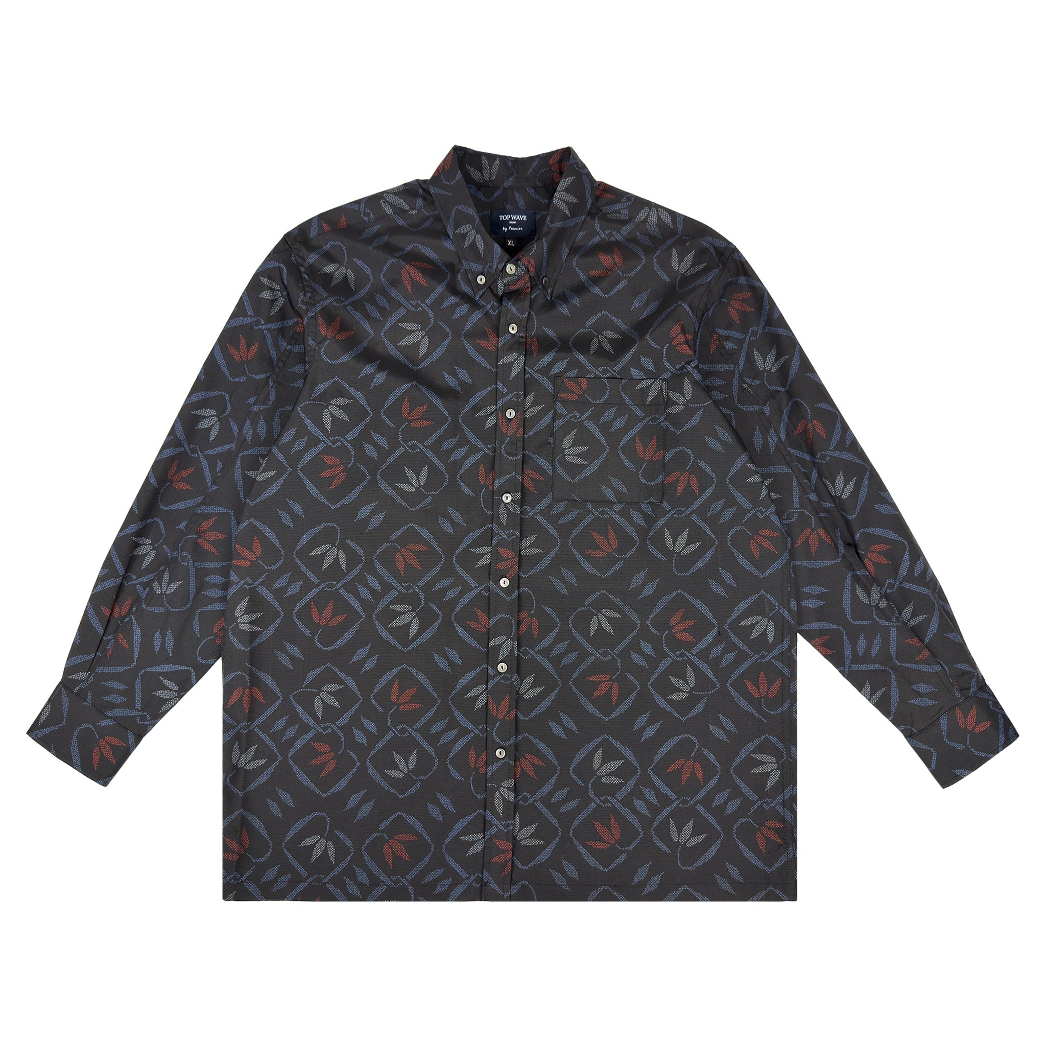 Kimono Long-Sleeve Shirt Men's XL LSVN-XL23