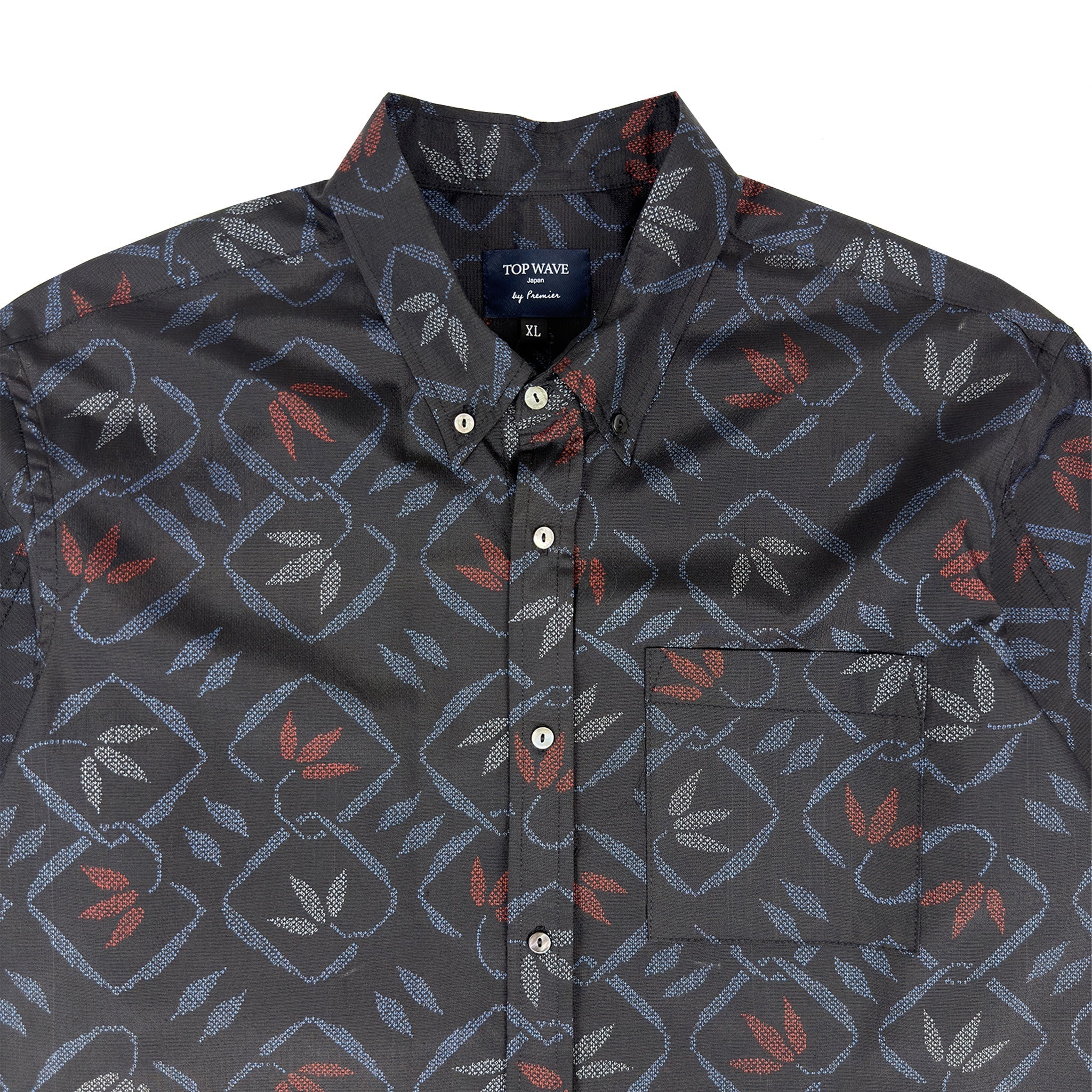 Kimono Long-Sleeve Shirt Men's XL LSVN-XL23