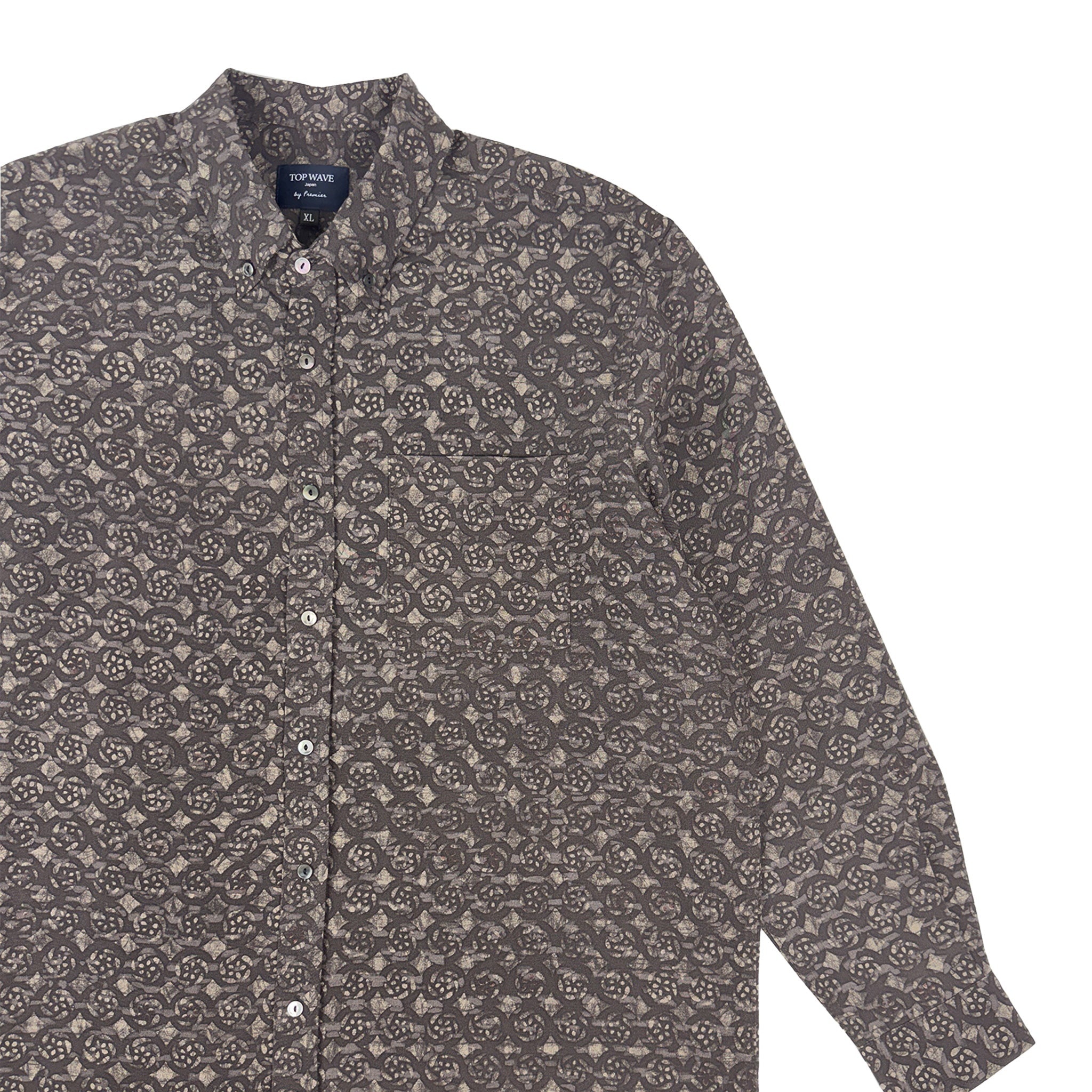 Kimono Long-Sleeve Shirt Men's XL LSVN-XL24