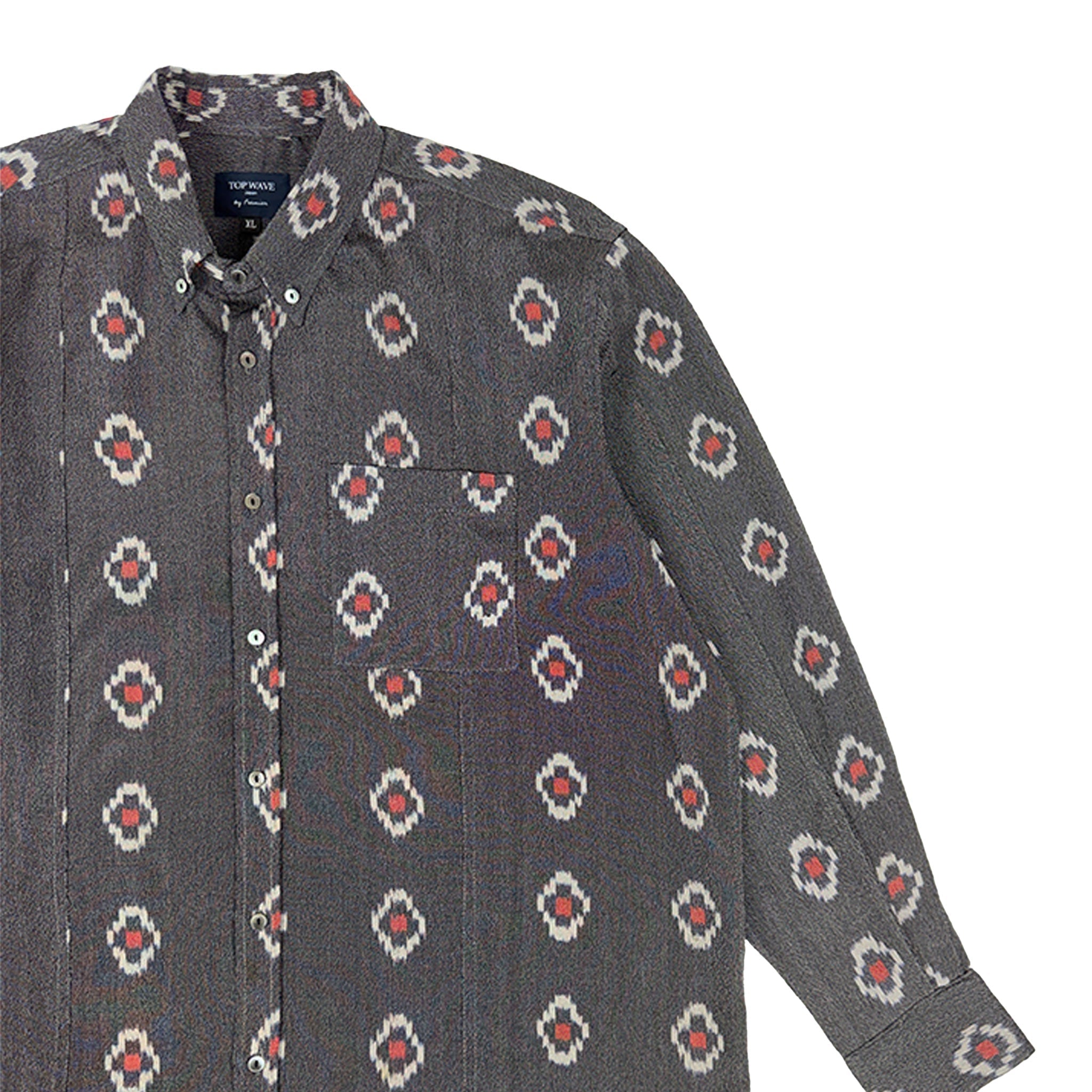 Kimono Long-Sleeve Shirt Men's XL LSVN-XL26