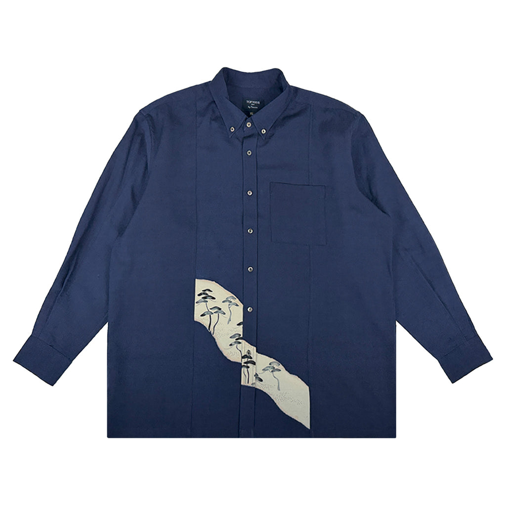Kimono Long-Sleeve Shirt Men's XL LSVN-XL27