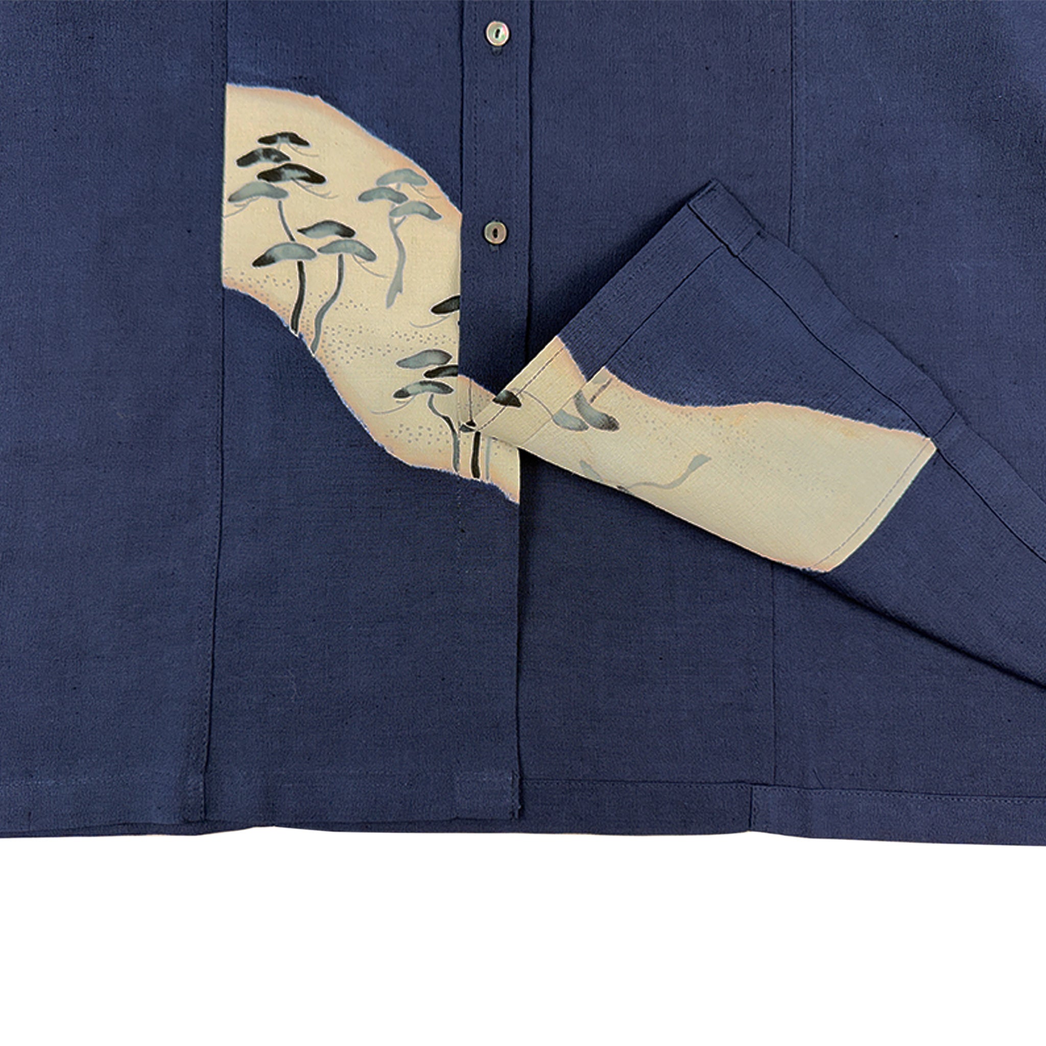 Kimono Long-Sleeve Shirt Men's XL LSVN-XL27