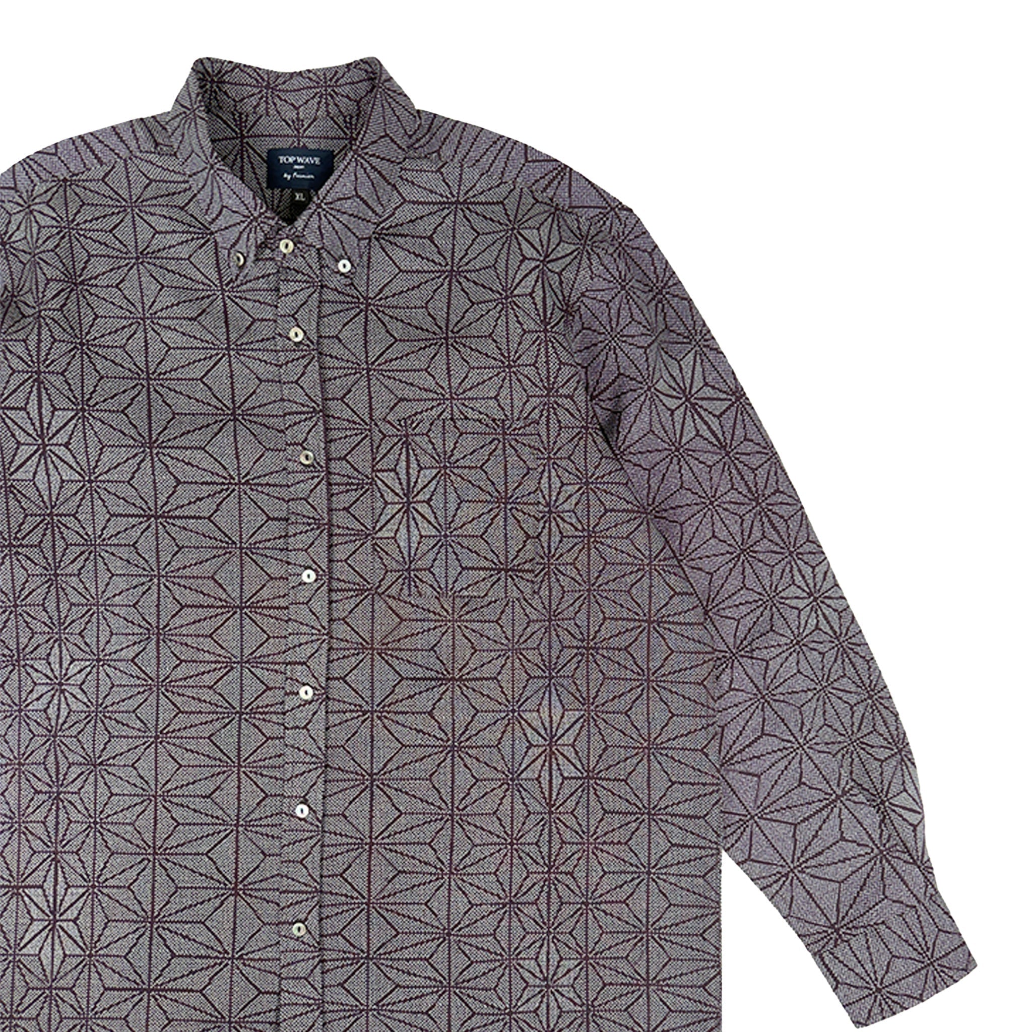 Kimono Long-Sleeve Shirt Men's XL LSVN-XL30