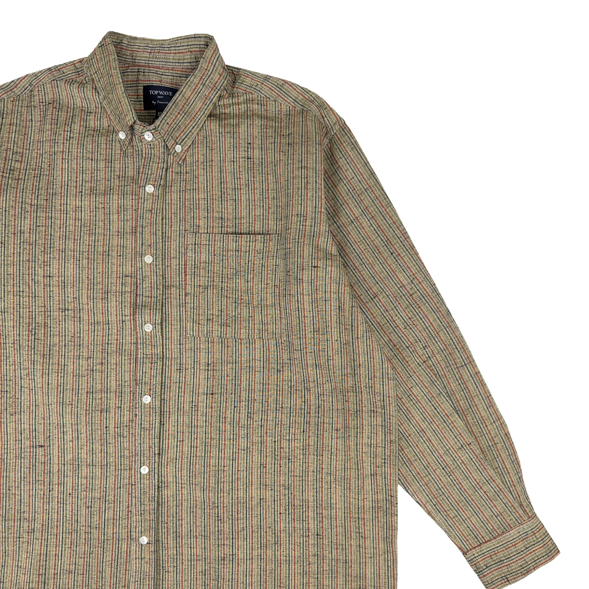 Kimono Long-Sleeve Shirt Men's XL LSVN-XL34