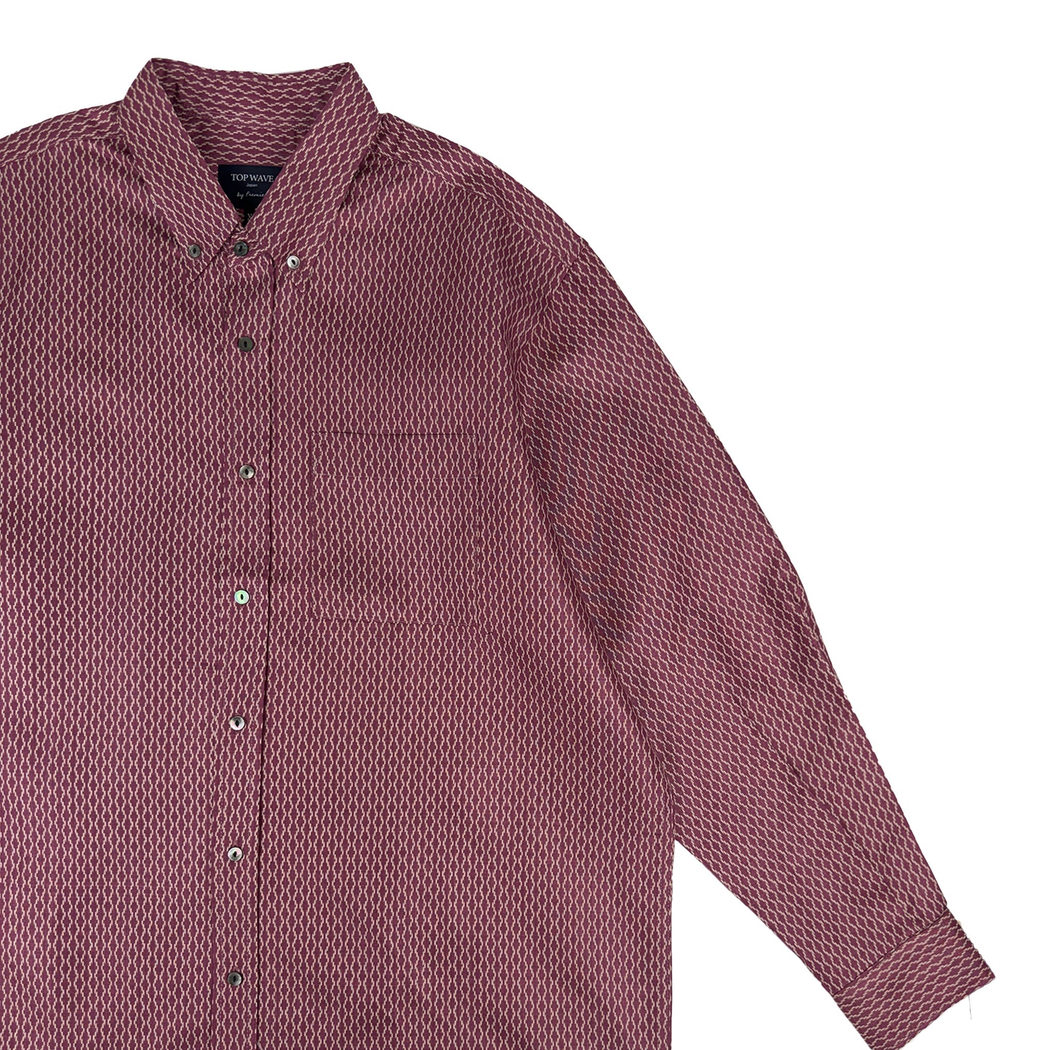 Kimono Long-Sleeve Shirt Men's XL LSVN-XL35