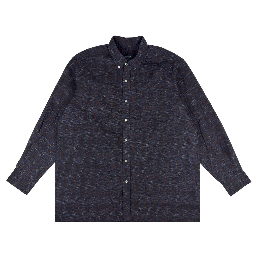 Kimono Long-Sleeve Shirt Men's XL LSVN-XL38