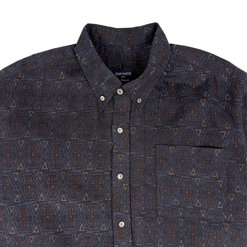 Kimono Long-Sleeve Shirt Men's XL LSVN-XL38