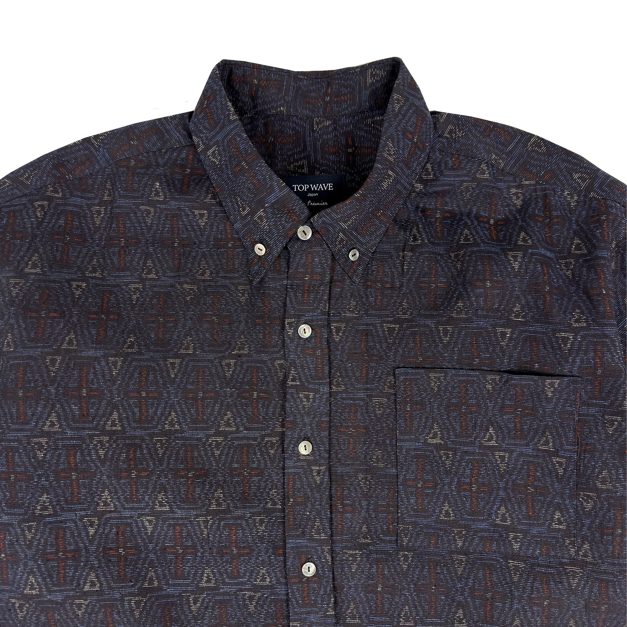 Kimono Long-Sleeve Shirt Men's XL LSVN-XL38