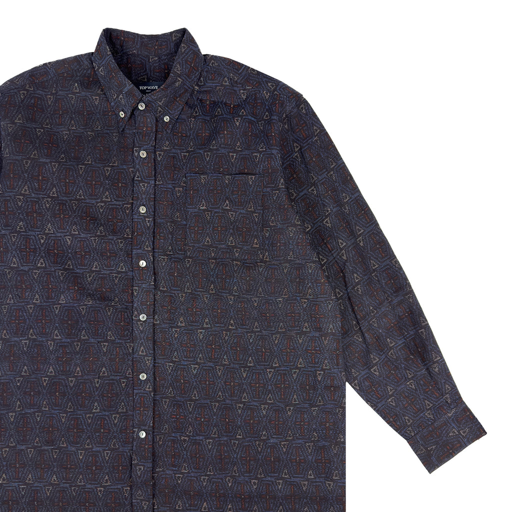 Kimono Long-Sleeve Shirt Men's XL LSVN-XL38