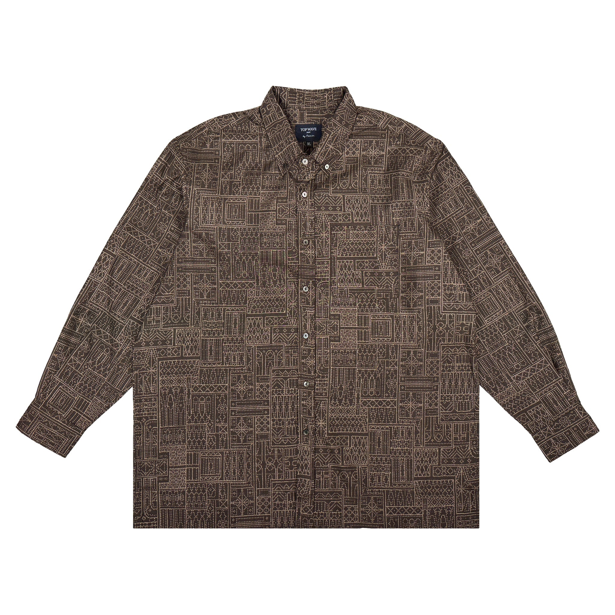 Kimono Long-Sleeve Shirt Men's XL LSVN-XL40