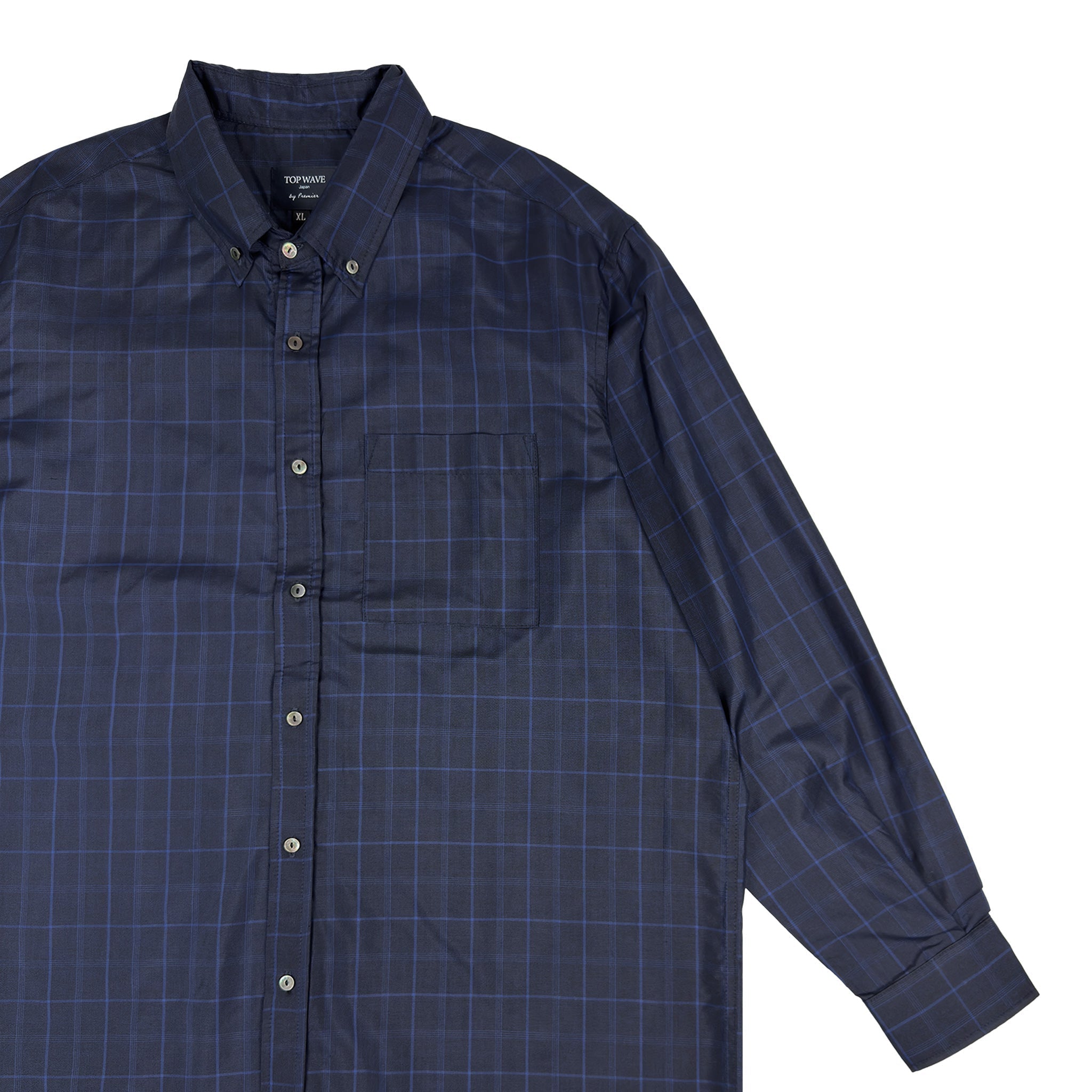 Kimono Long-Sleeve Shirt Men's XL LSVN-XL41