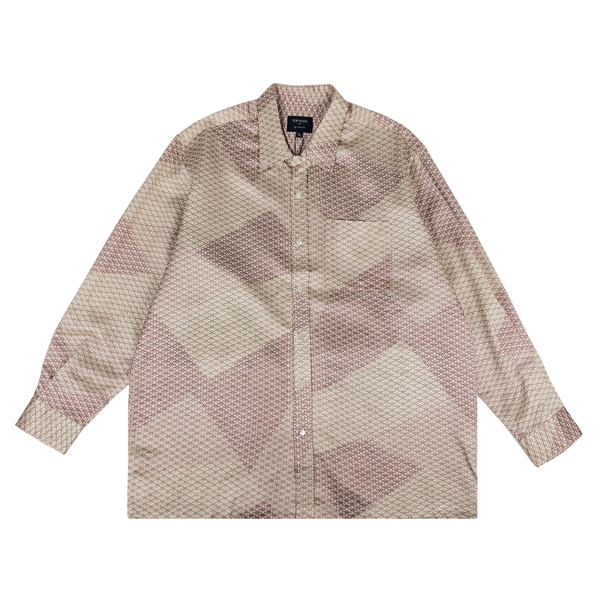 Kimono Long-Sleeve Shirt Men's XL LSVN-XL42